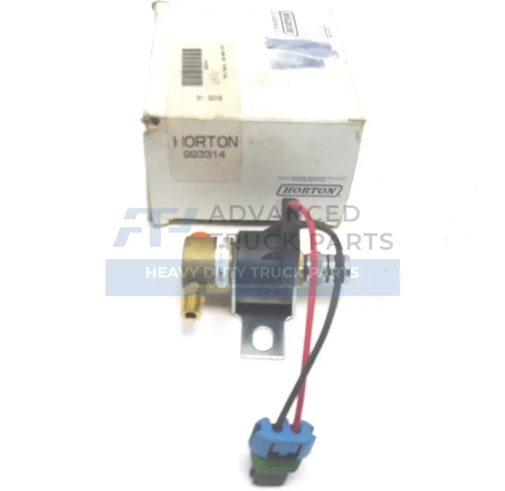 New Genuine Horton Fan Clutch Solenoid Valve 6’’ 3 Way N.c. 125 NPT 12VDC