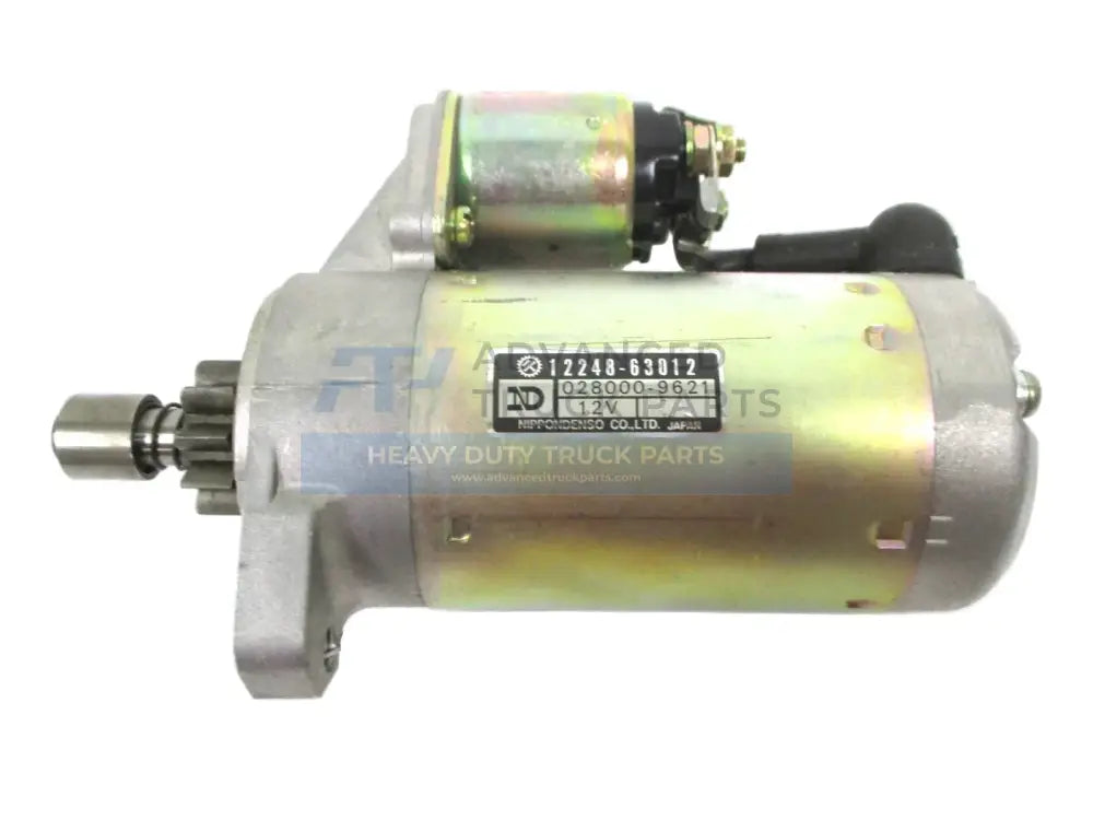 New Genuine OEM Kubota 12V Starter Denso Nippondenso 028000-9621