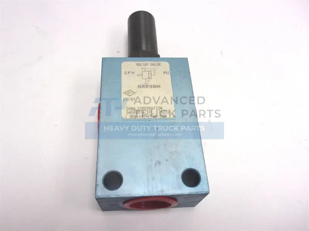 New Gresen / Dana Relief Valve 3000 PSI