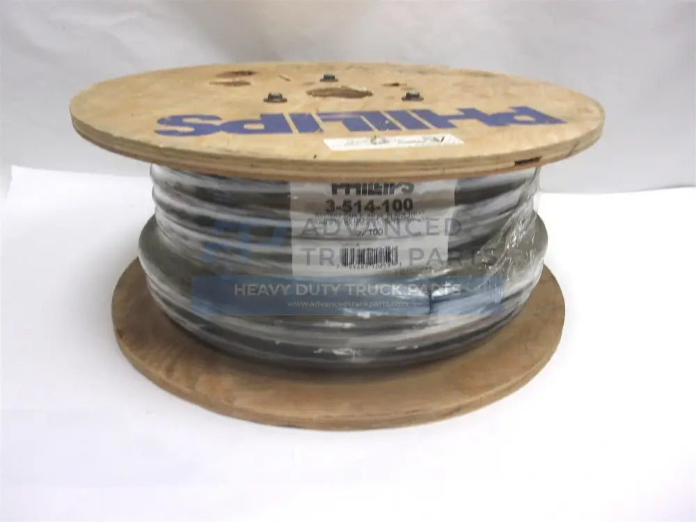New Phillips Battery Cable 3/0 Gauge Black 100’ Spool
