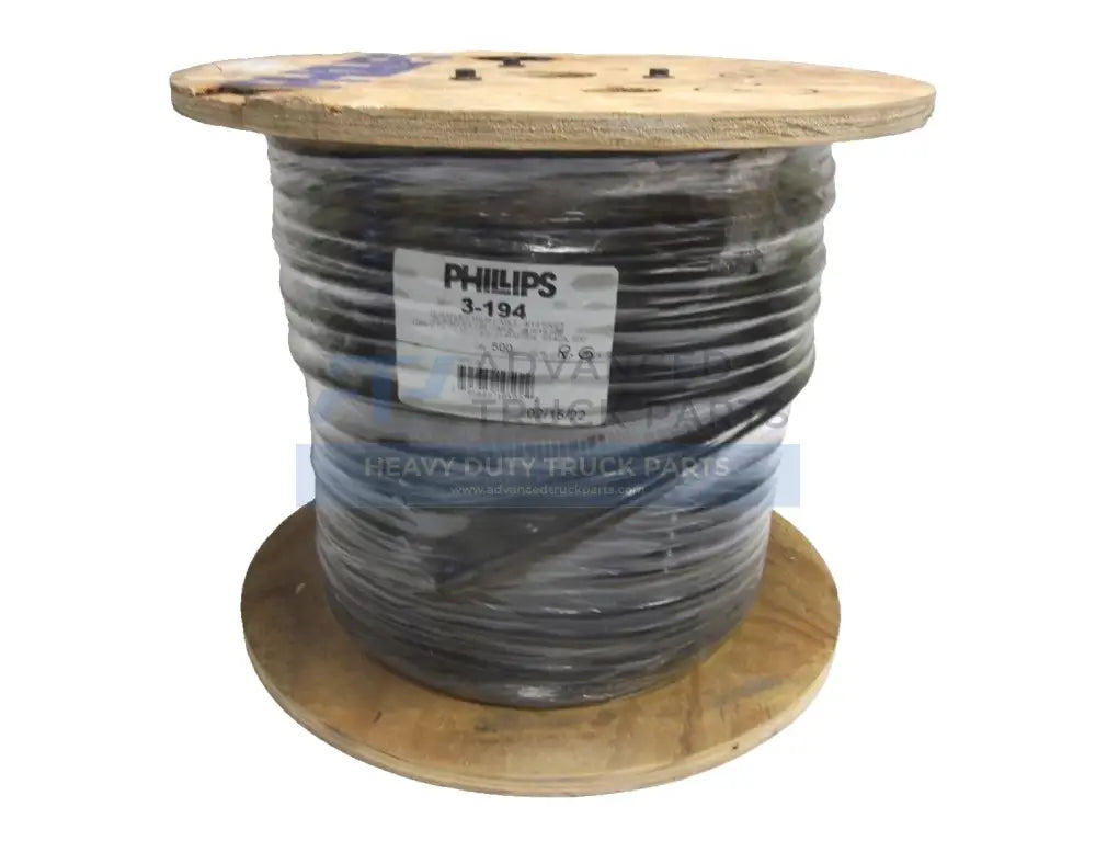 New Phillips Duraflex Bulk Trailer Cable 4 Conductor 14 Gauge 500’ Spool