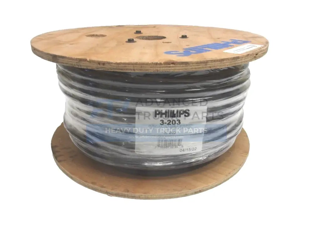 New Phillips Duraflex Bulk Trailer Cable 6 Conductor 14 Gauge 250’ Spool