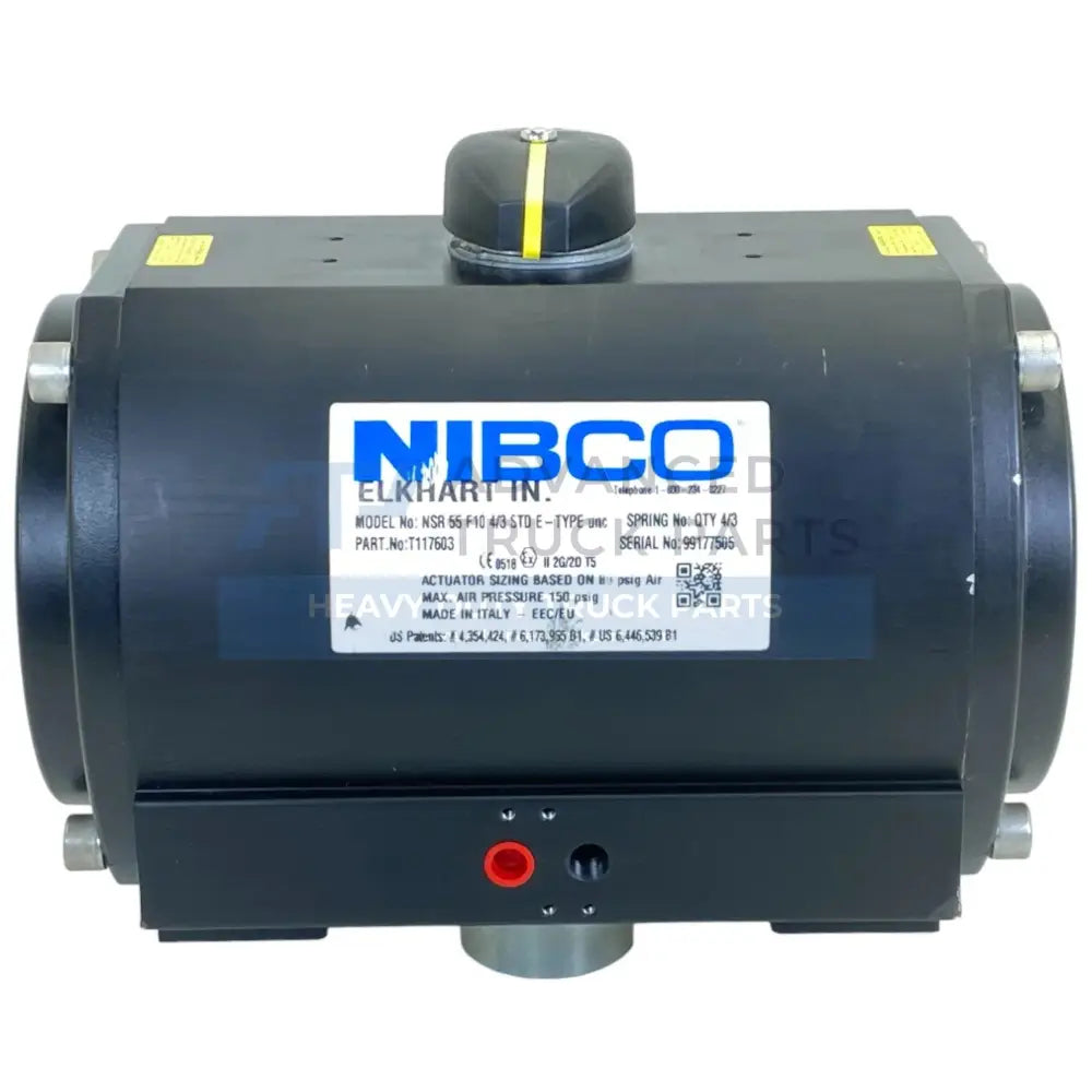 T117603 Nibco NSR 55-10 Pneumatic Actuator