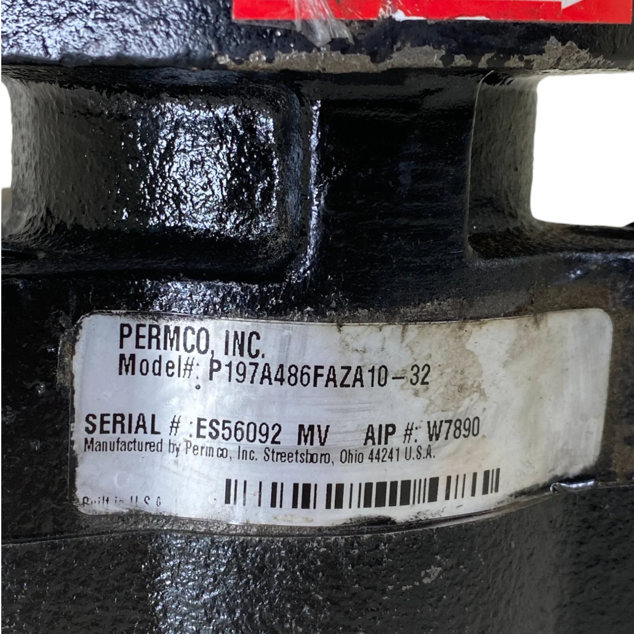 P197A486FAZA10 Genuine Permco Gear Pump