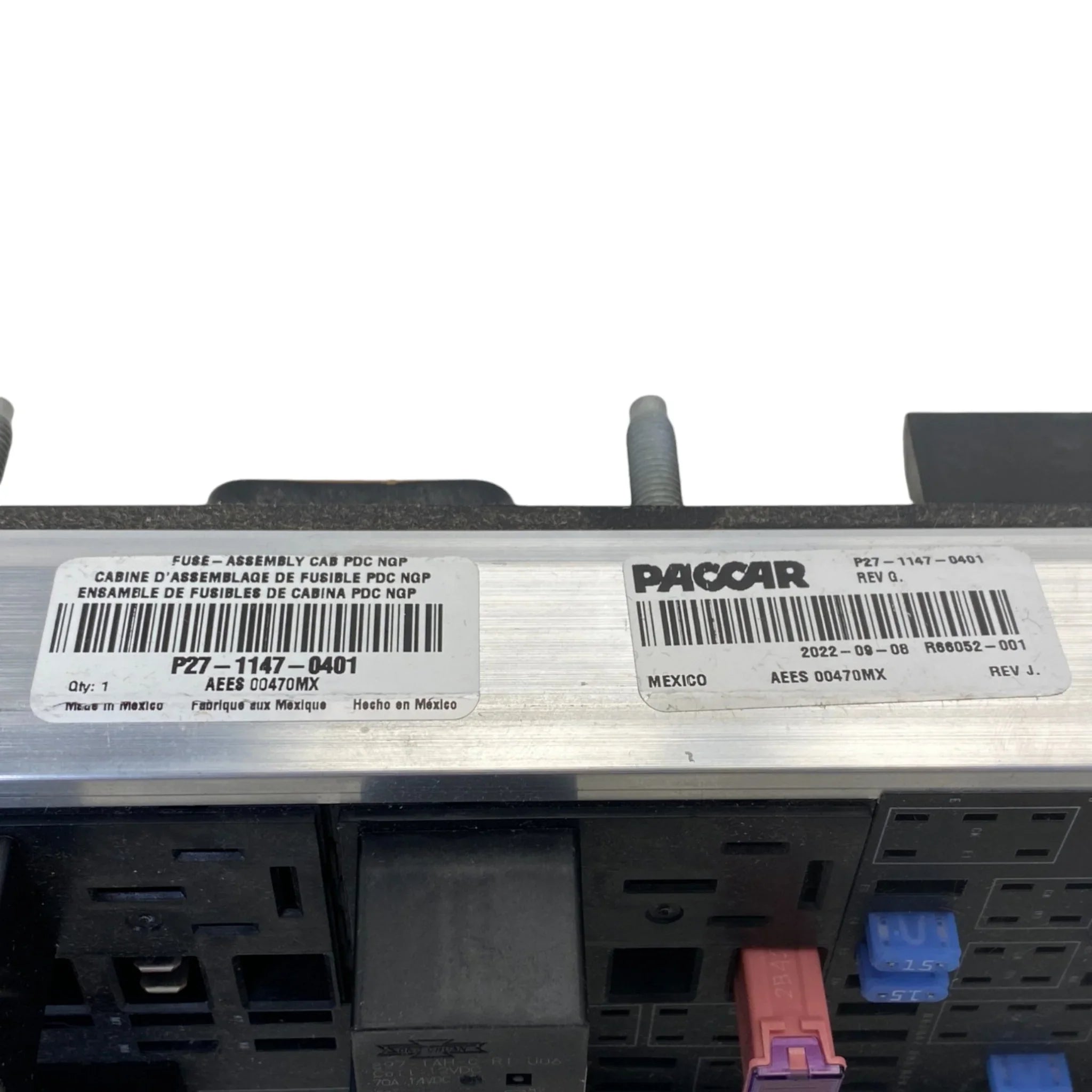 P2711470401 Genuine Paccar Power Distribution Center Fuse Box