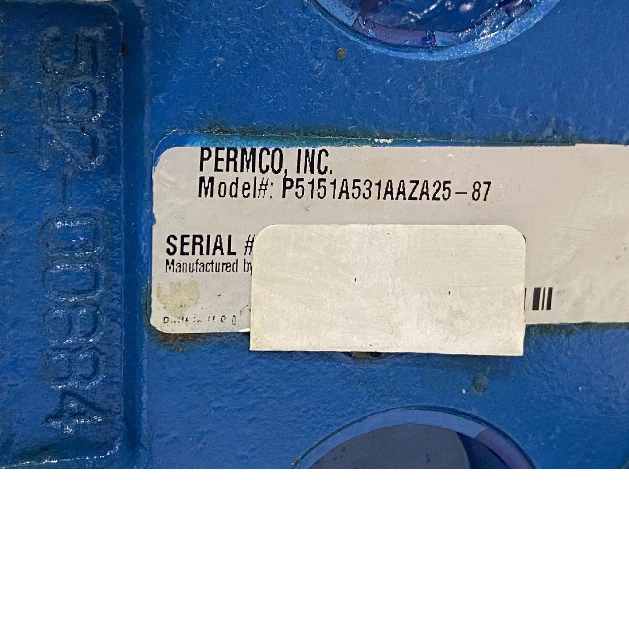 59200884 Permco Hydraulic Pump