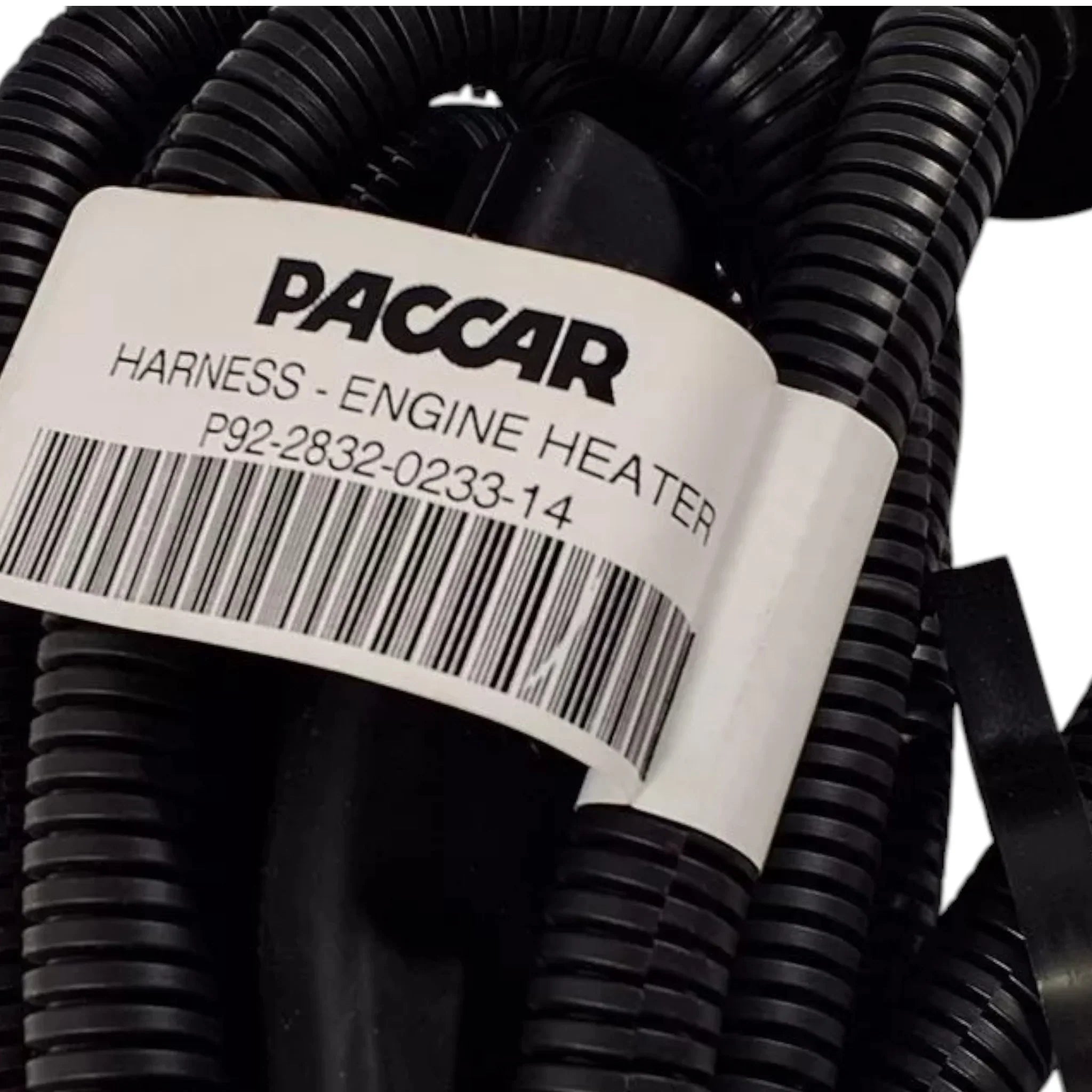 P92-2832-0233-14 Genuine Paccar Engine Block Heater Wiring Harness