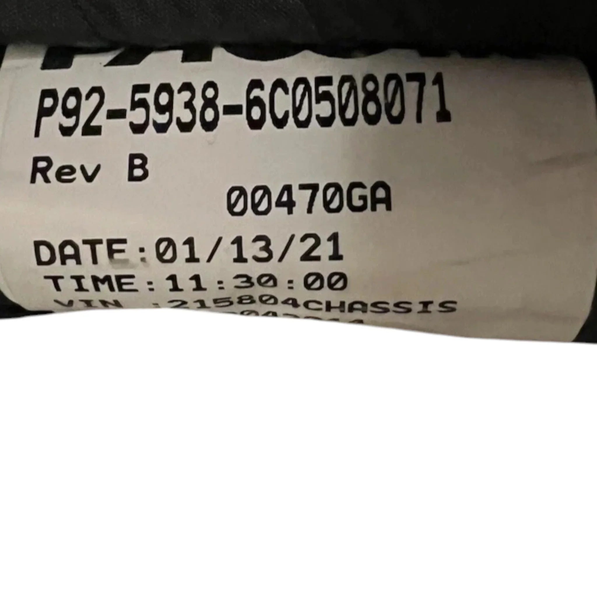 P92-5938-6C0508071 Genuine Paccar Chassis Harness