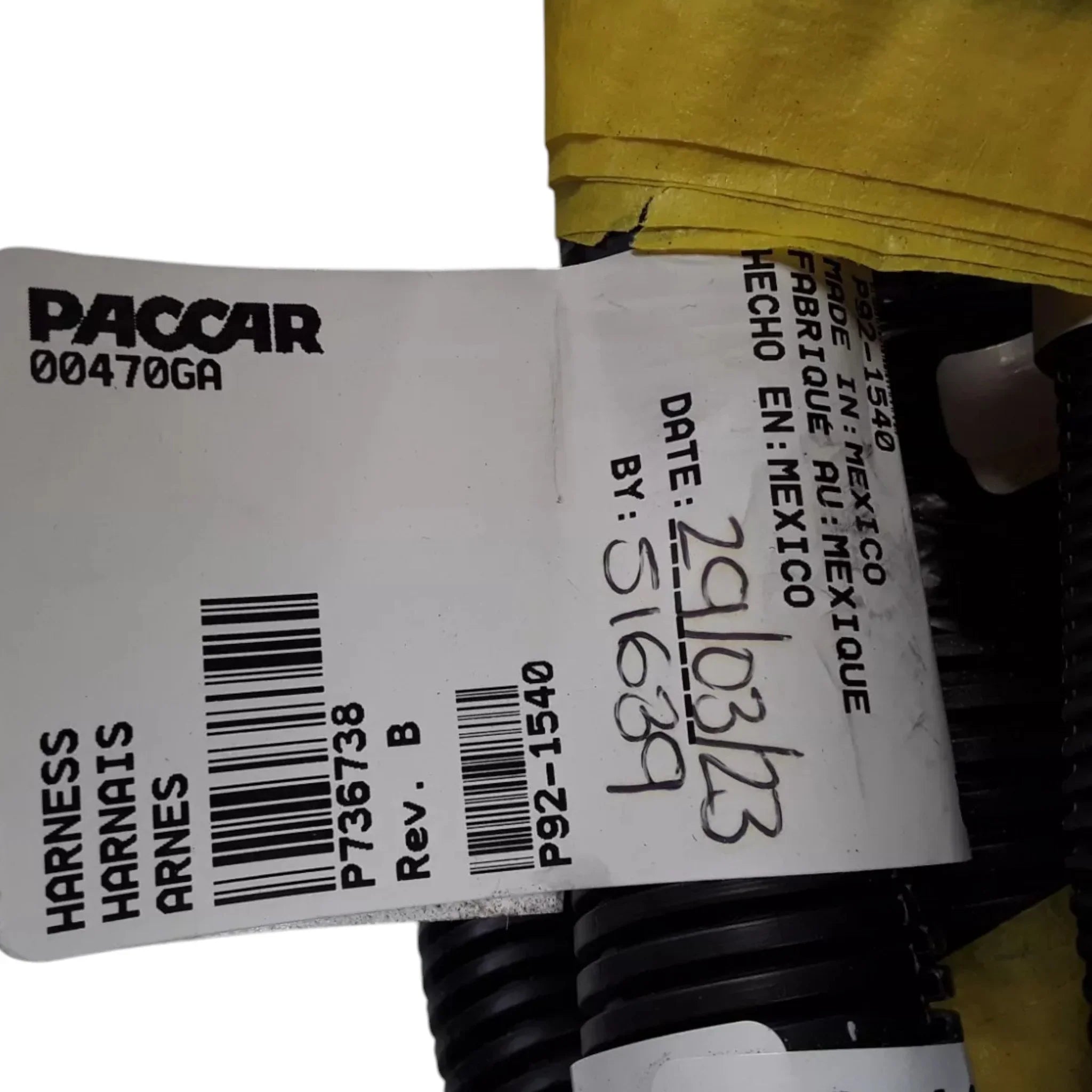 P921540 Paccar Wiring Harness