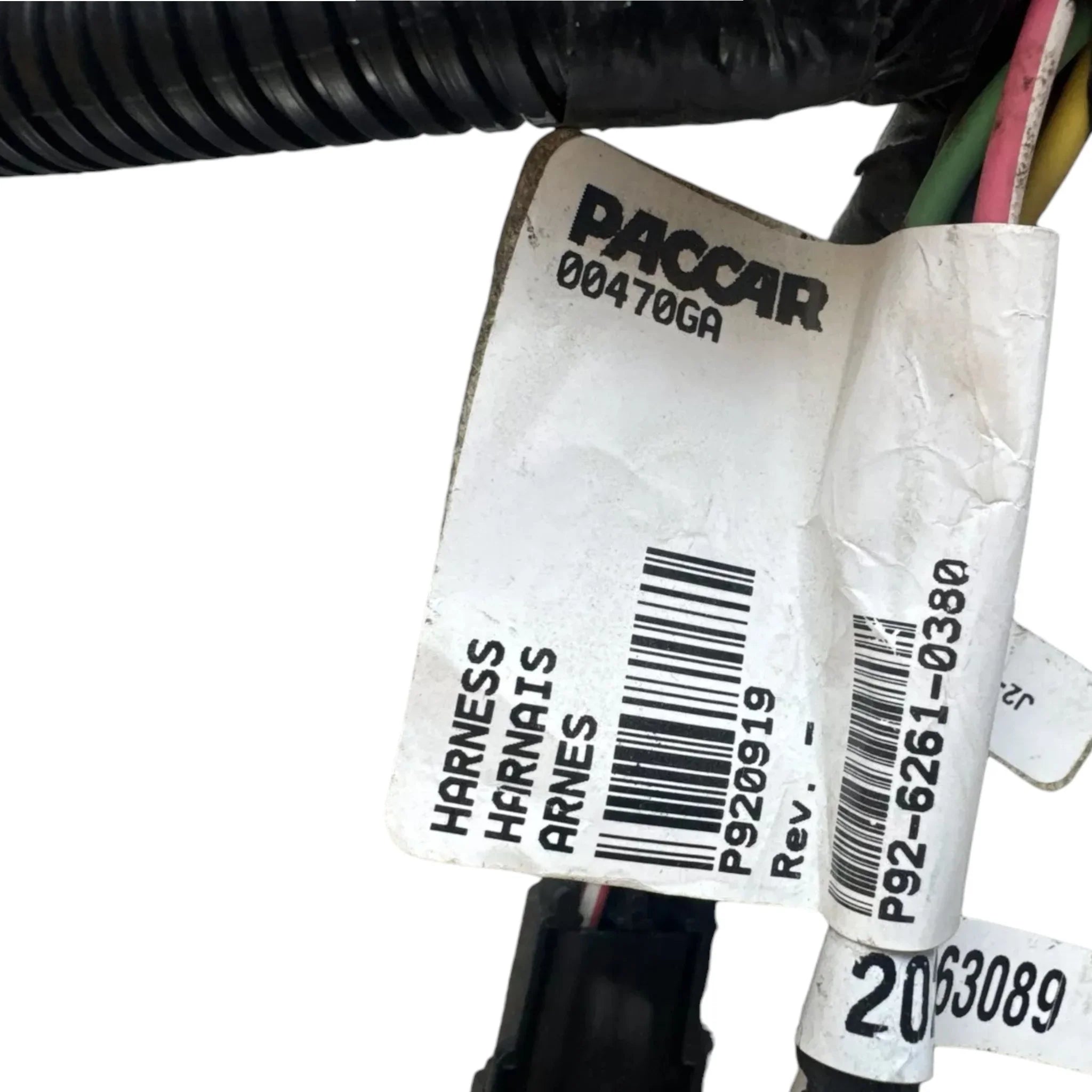 P9262610380 Genuine Paccar Tail Light Wiring Harness