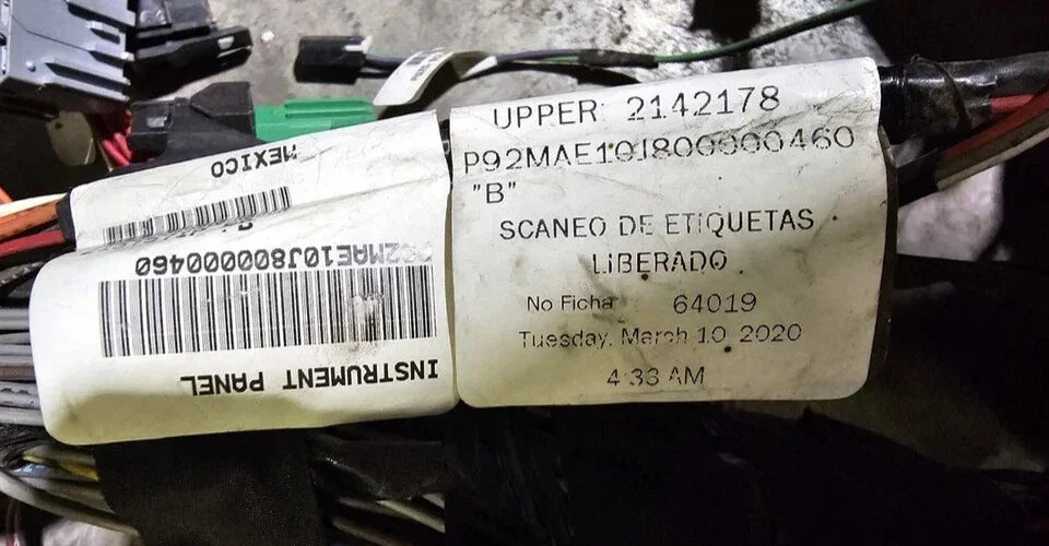 P92MAE10J800000460 Genuine Peterbilt Main Harness Cabs