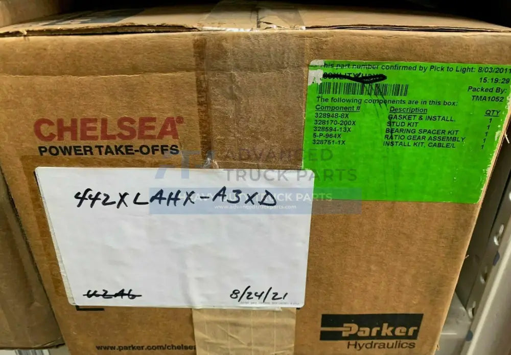 442Xlahx-A3Xd Parker Chelsea 442 Series Pto Power Take Off Assembly Unit 6 Bolt