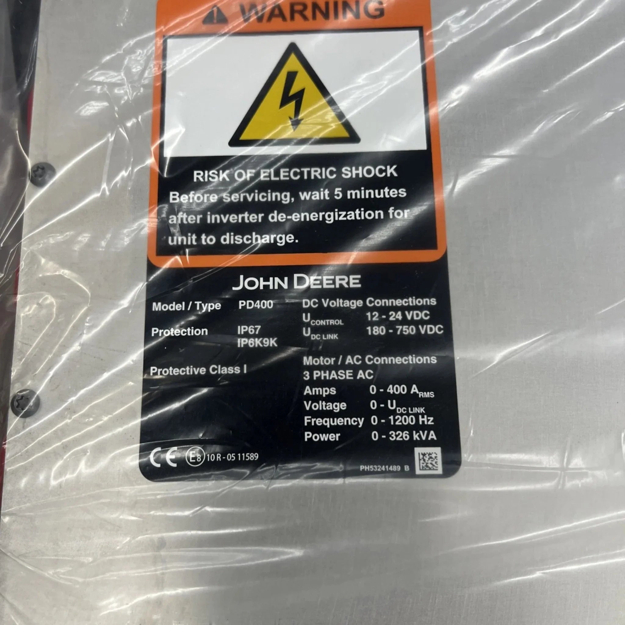 PD400 John Deere Inverter