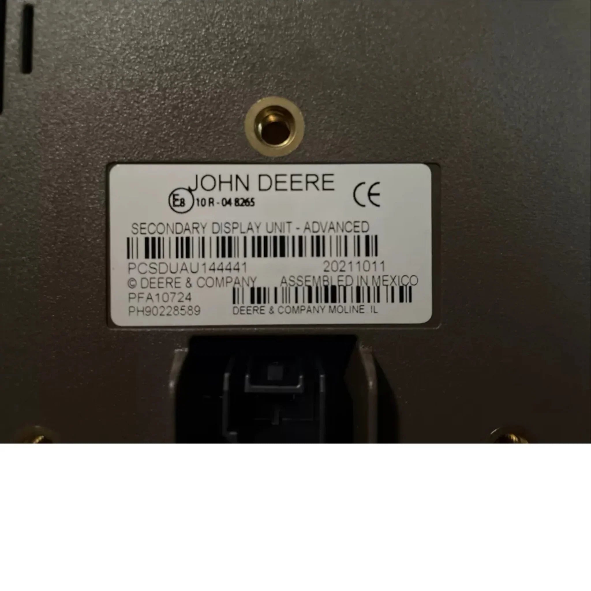 PFA10724 John Deere Secondary Unit Display Module