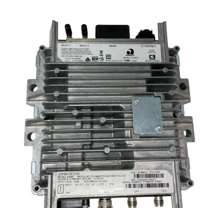 PFA10898 Genuine John Deere Telematics Gateway Electronic Control Unit