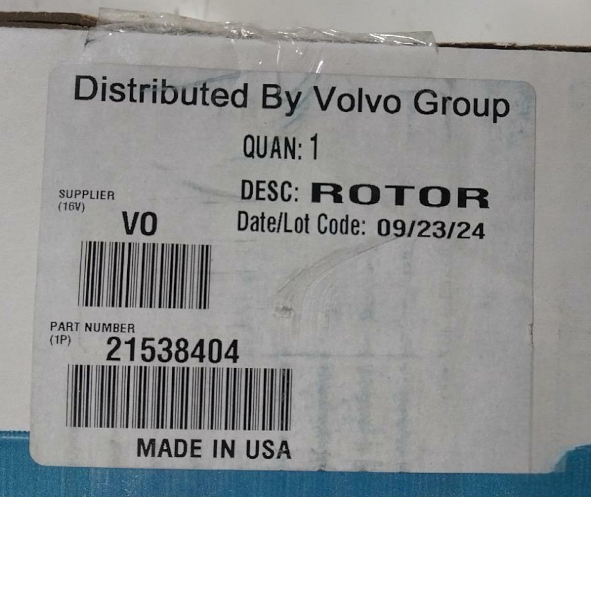 21538404 Genuine Mack Rotor