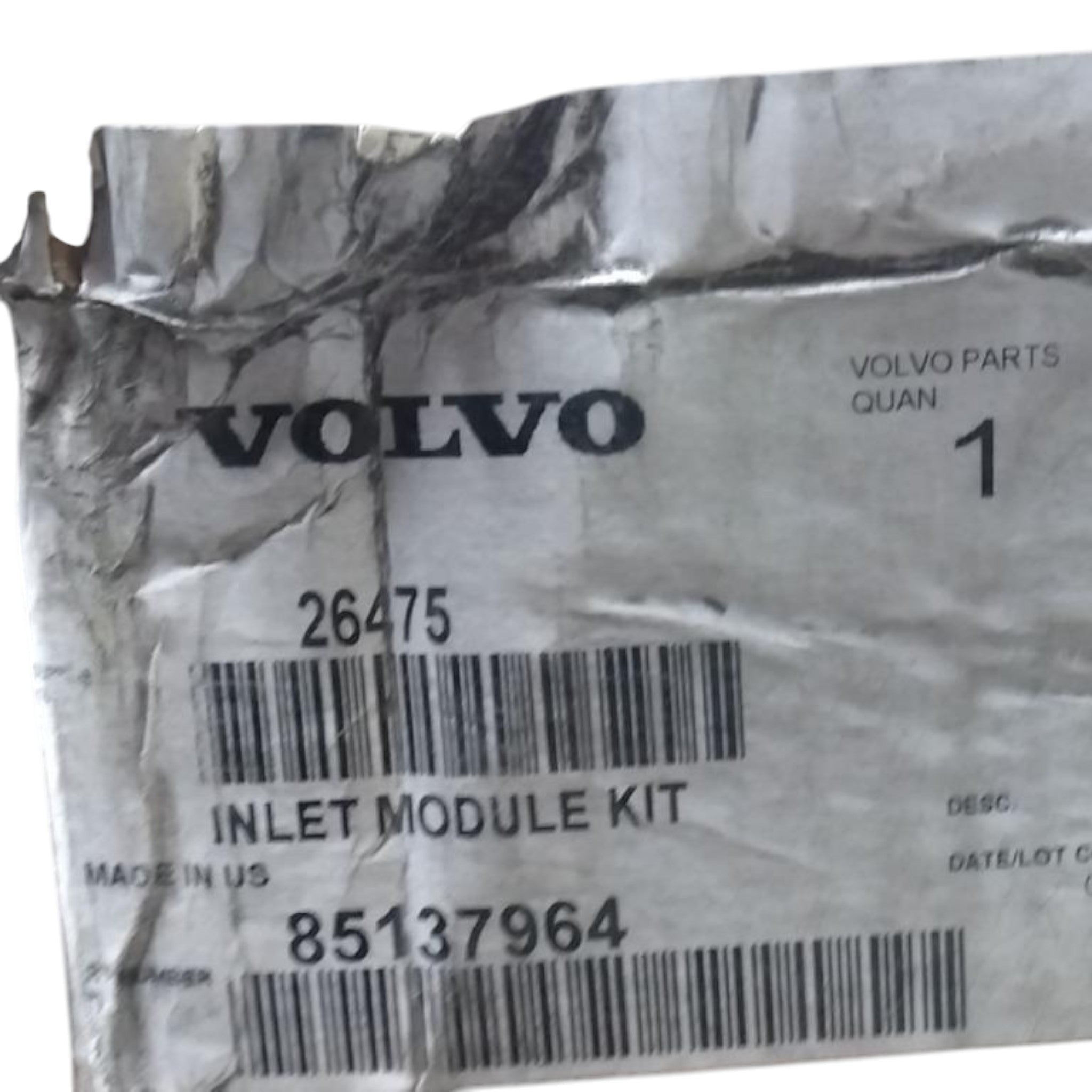 85137964 Genuine Mack Inlet Module Kit