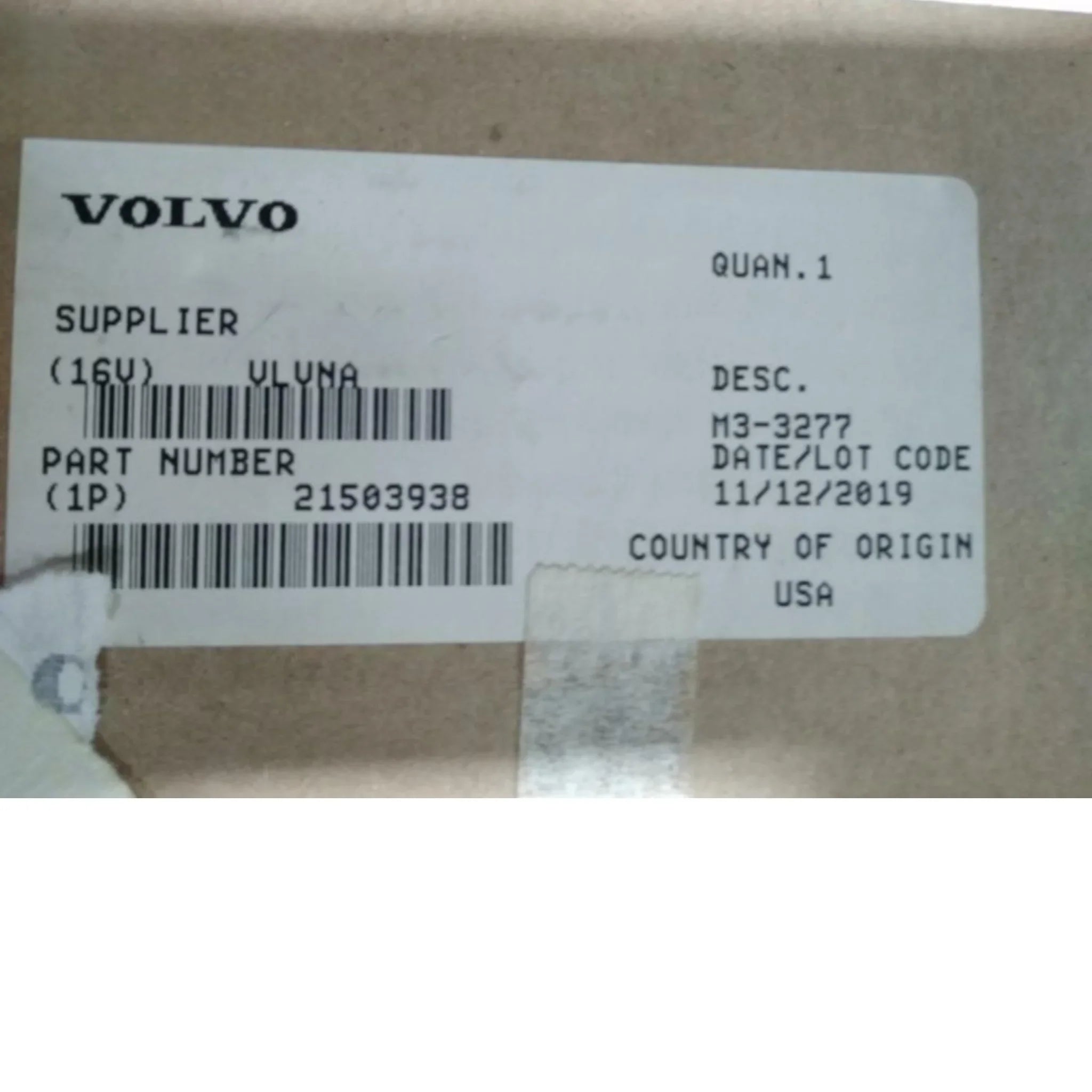 21503938 Genuine Mack Injector - Truck To Trailer