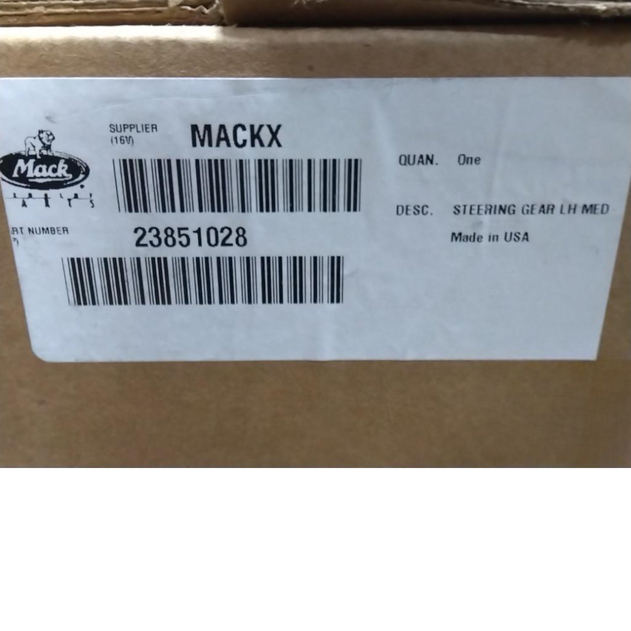 23851028 Genuine Mack Steering Gear