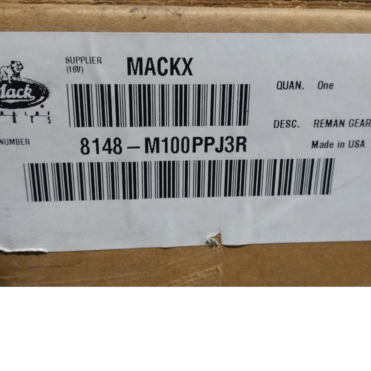 8148-M100PPJ3R Genuine Mack Steering Gear