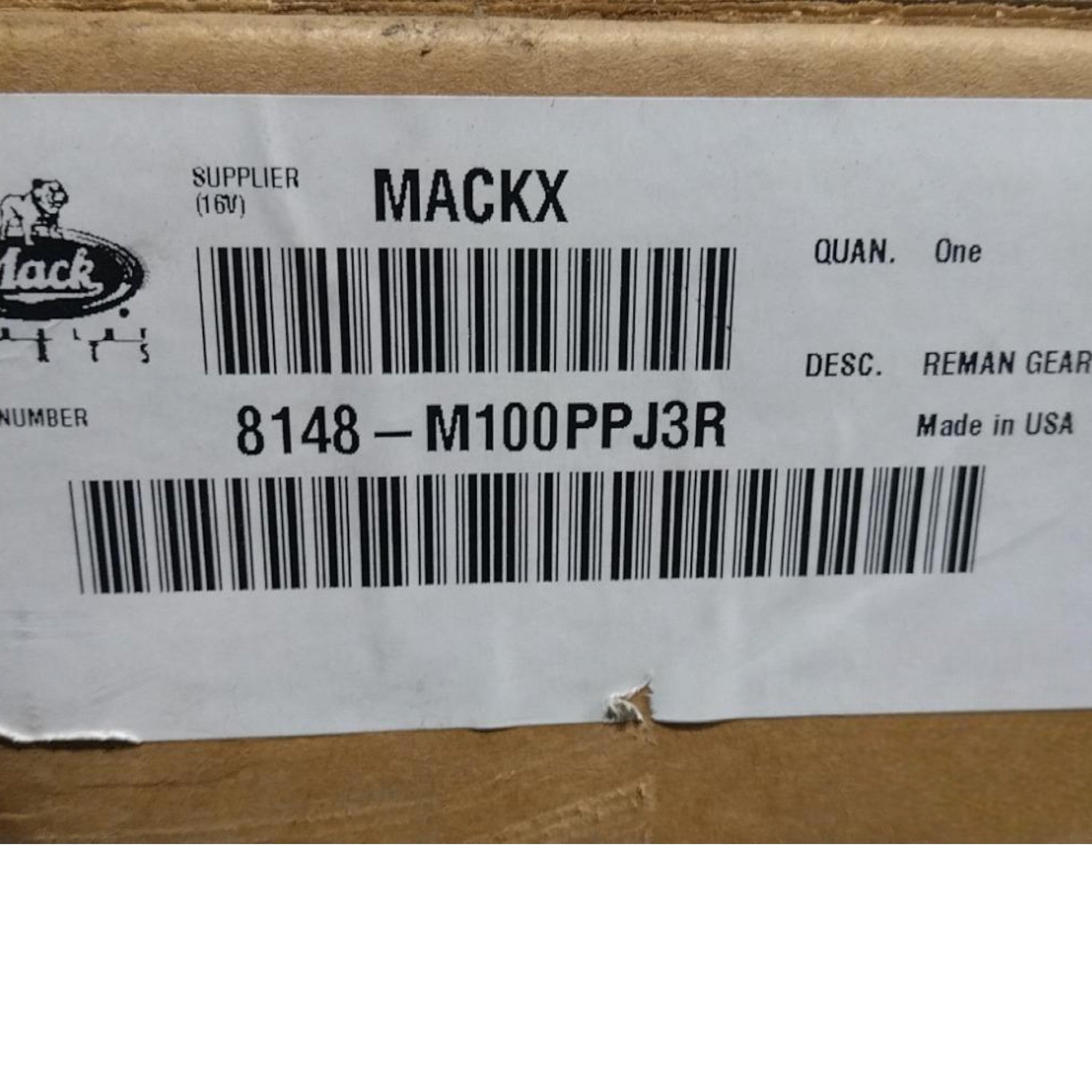 8148-M100PPJ3R Genuine Mack Steering Gear