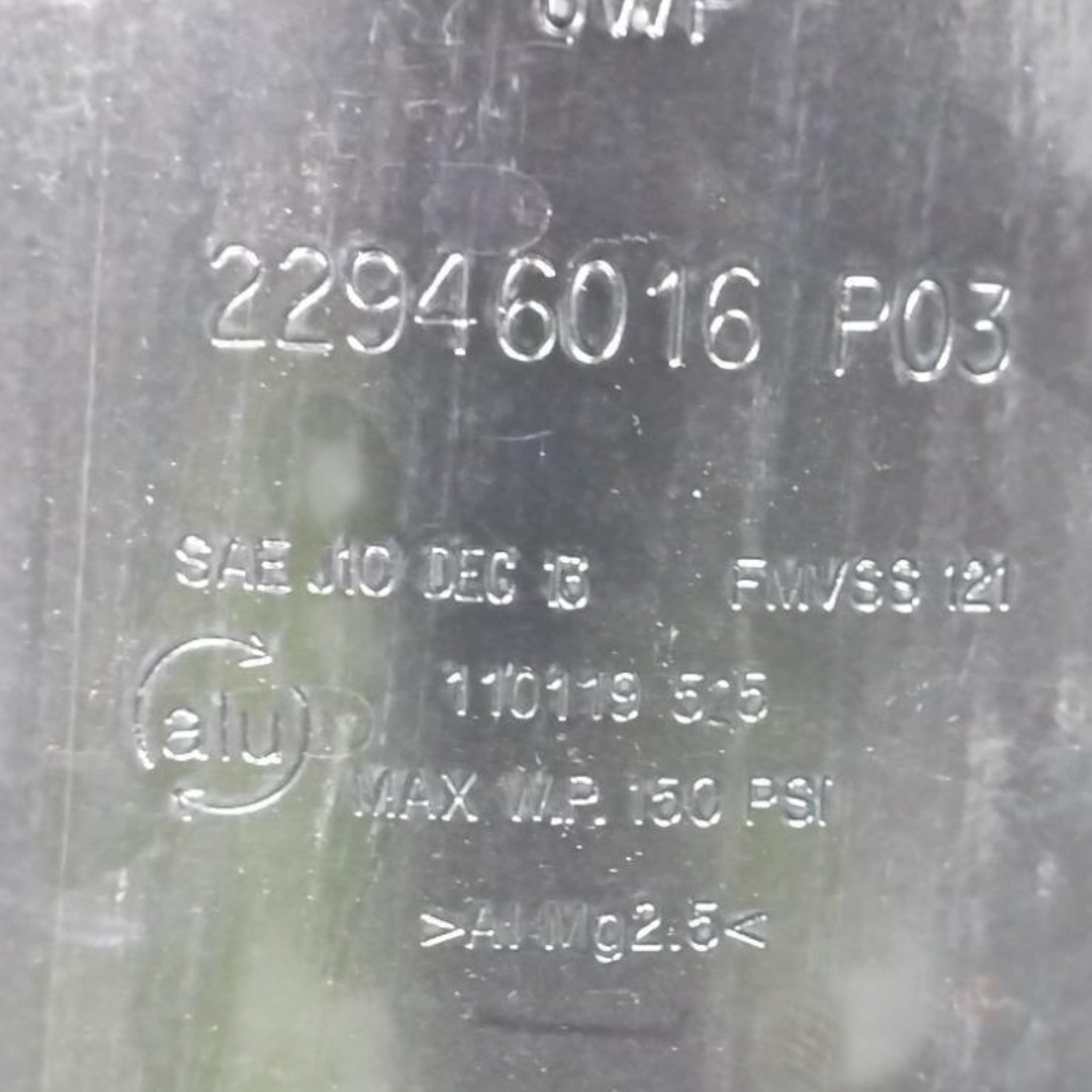 22946016 Genuine Mack Compressed-Air Tank