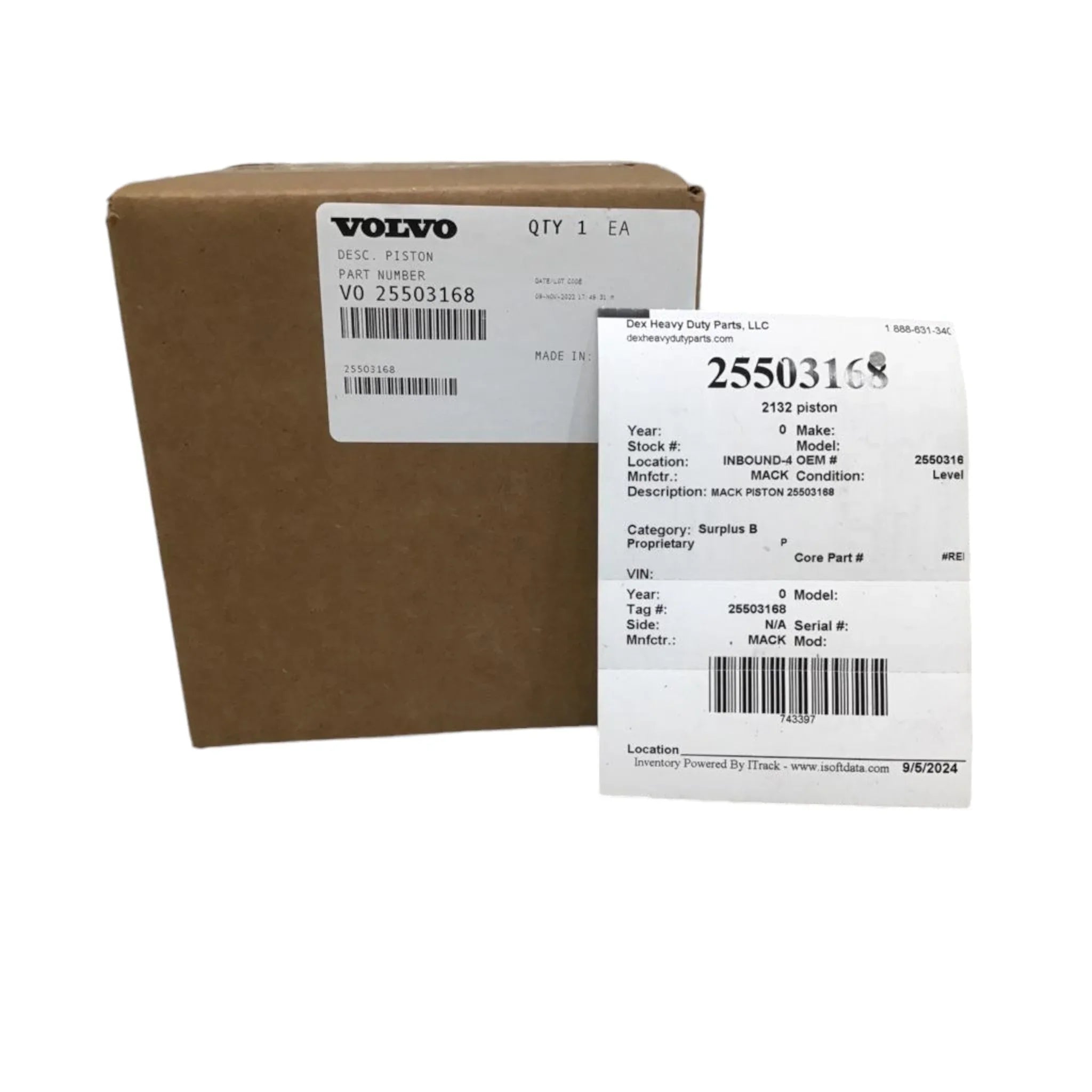 25503168 Genuine Mack Piston - Truck To Trailer