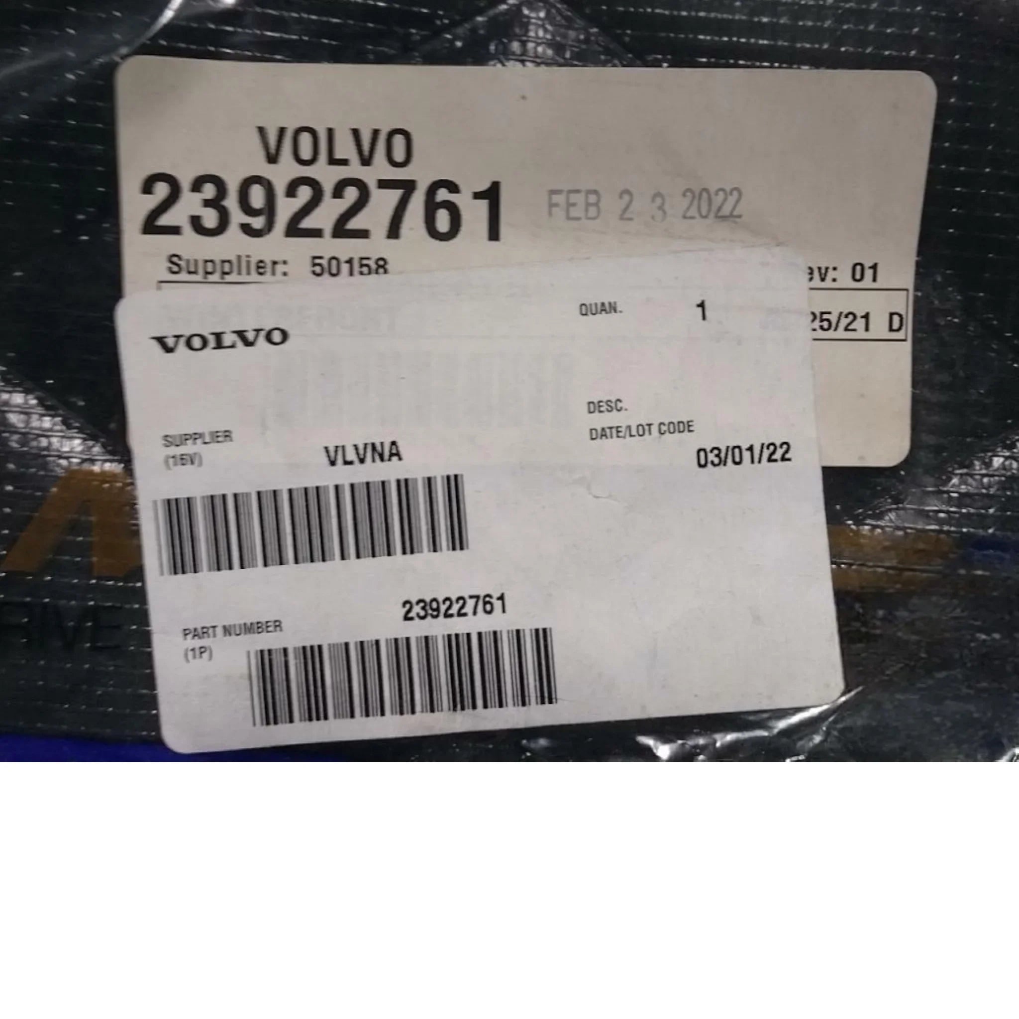23922761 Genuine Mack Winterfront - Truck To Trailer