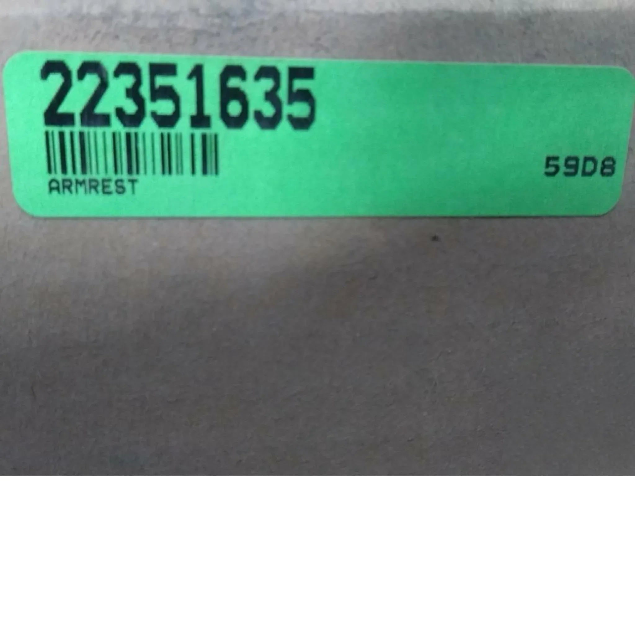 22351635 Genuine Mack Armrest - Truck To Trailer