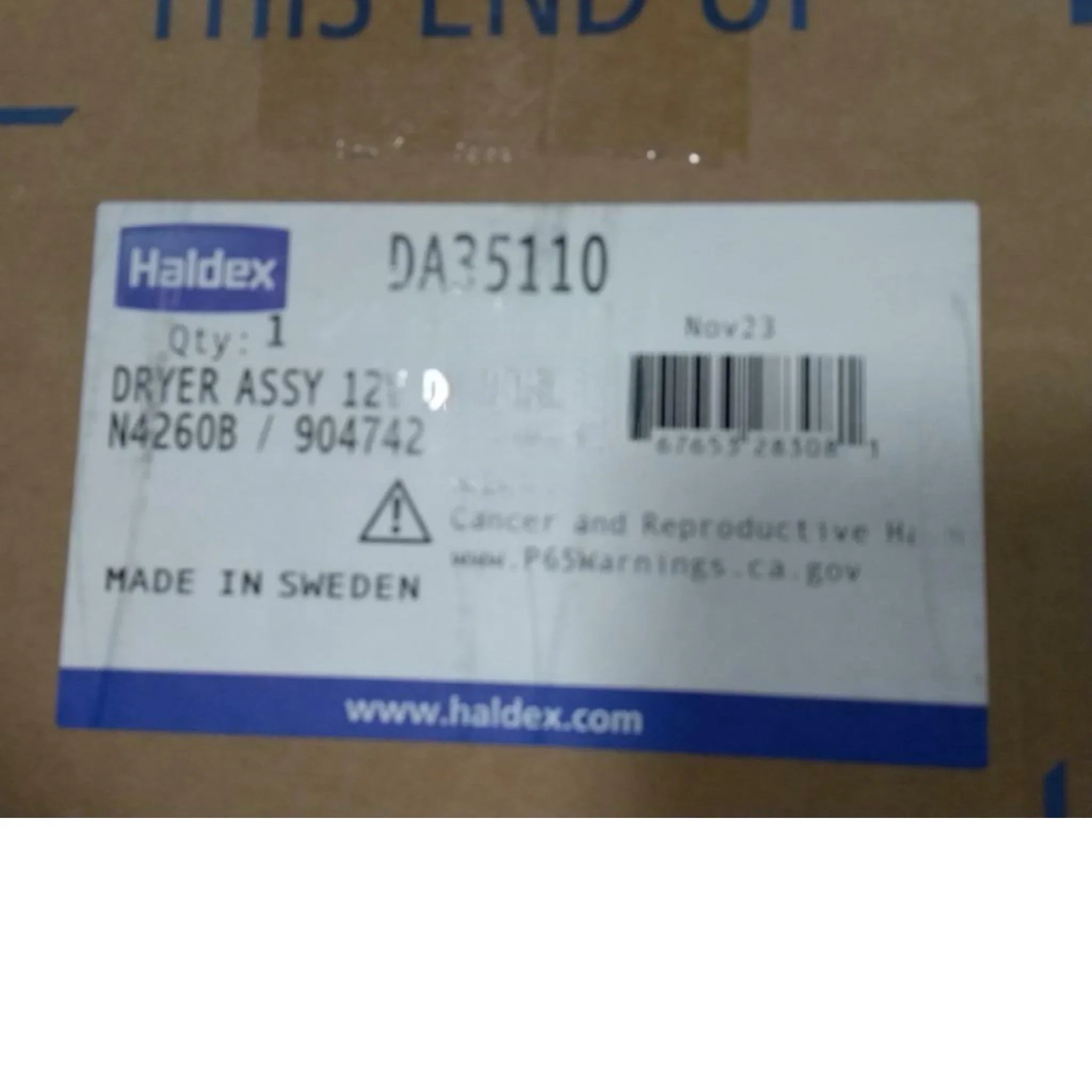 21157942 Genuine Mack Air Dryer - Truck To Trailer