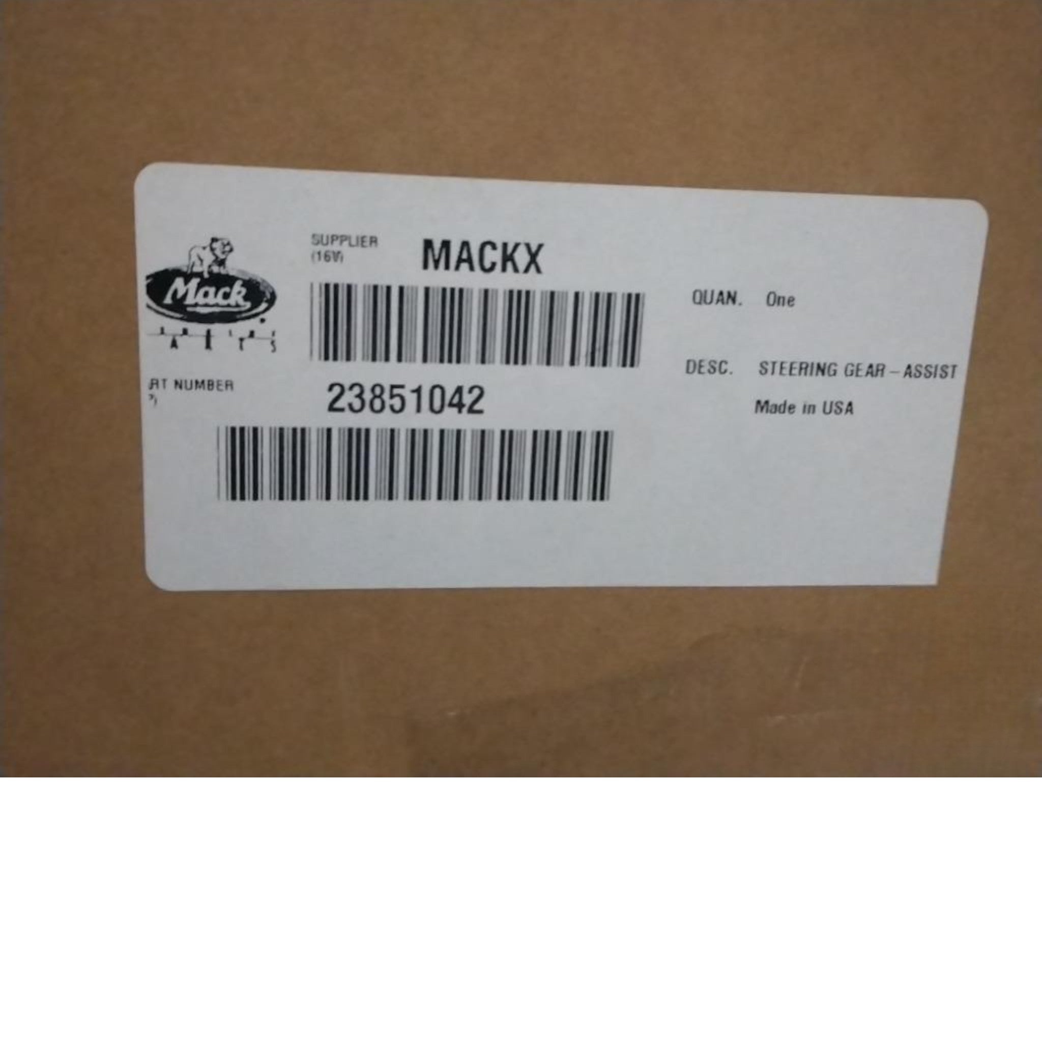 23851042 Genuine Mack Steering Gear