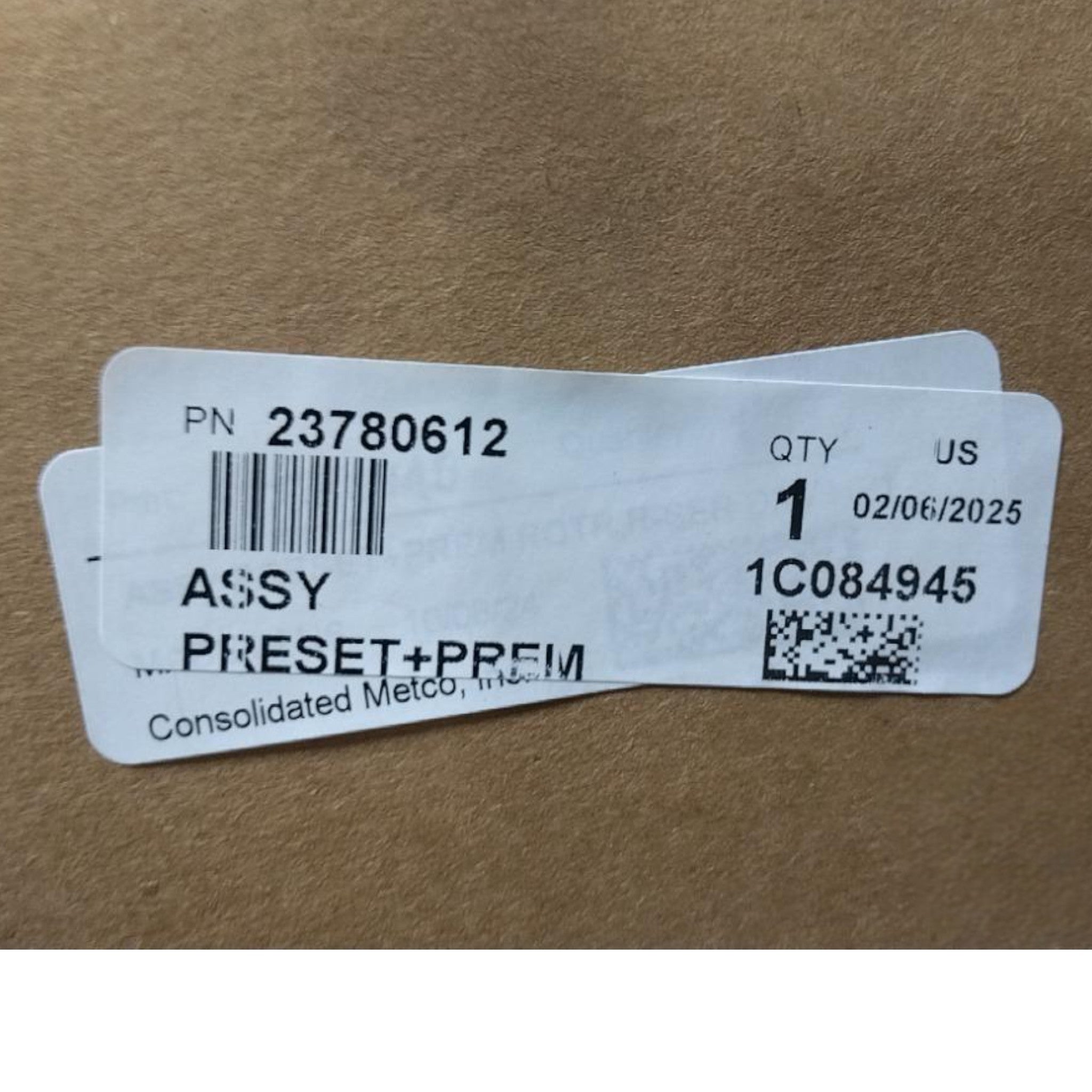 23780612 Genuine Mack Hub