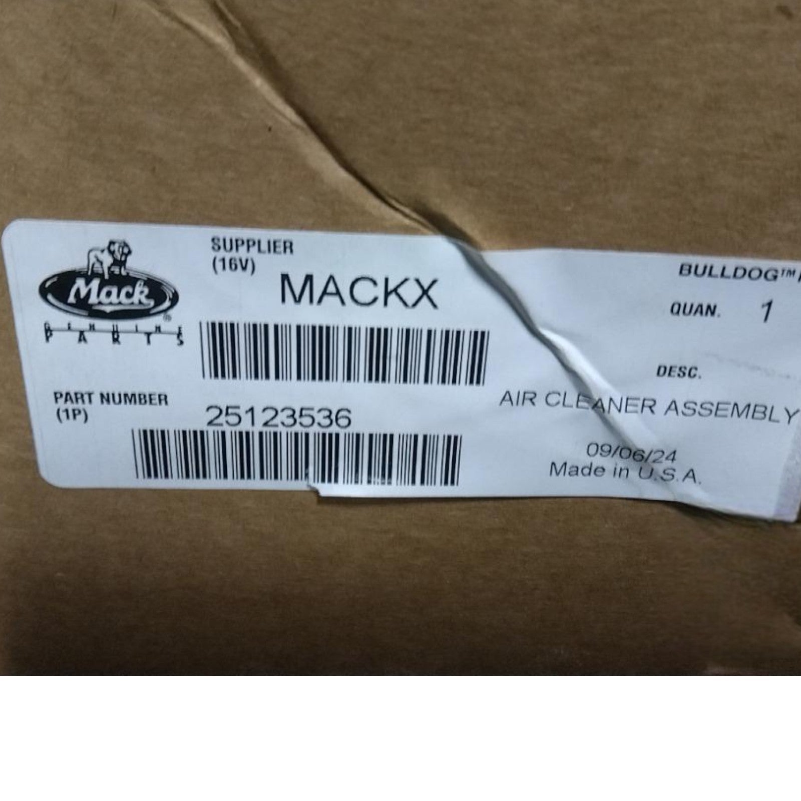 25123536 Genuine Mack Filter