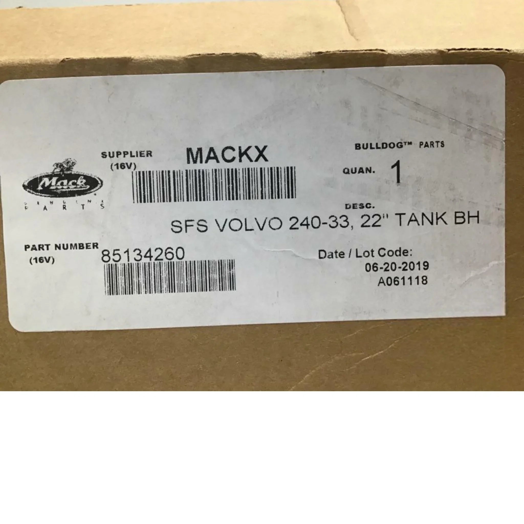 85134260 Genuine Mack Fuel Gauge - Truck To Trailer