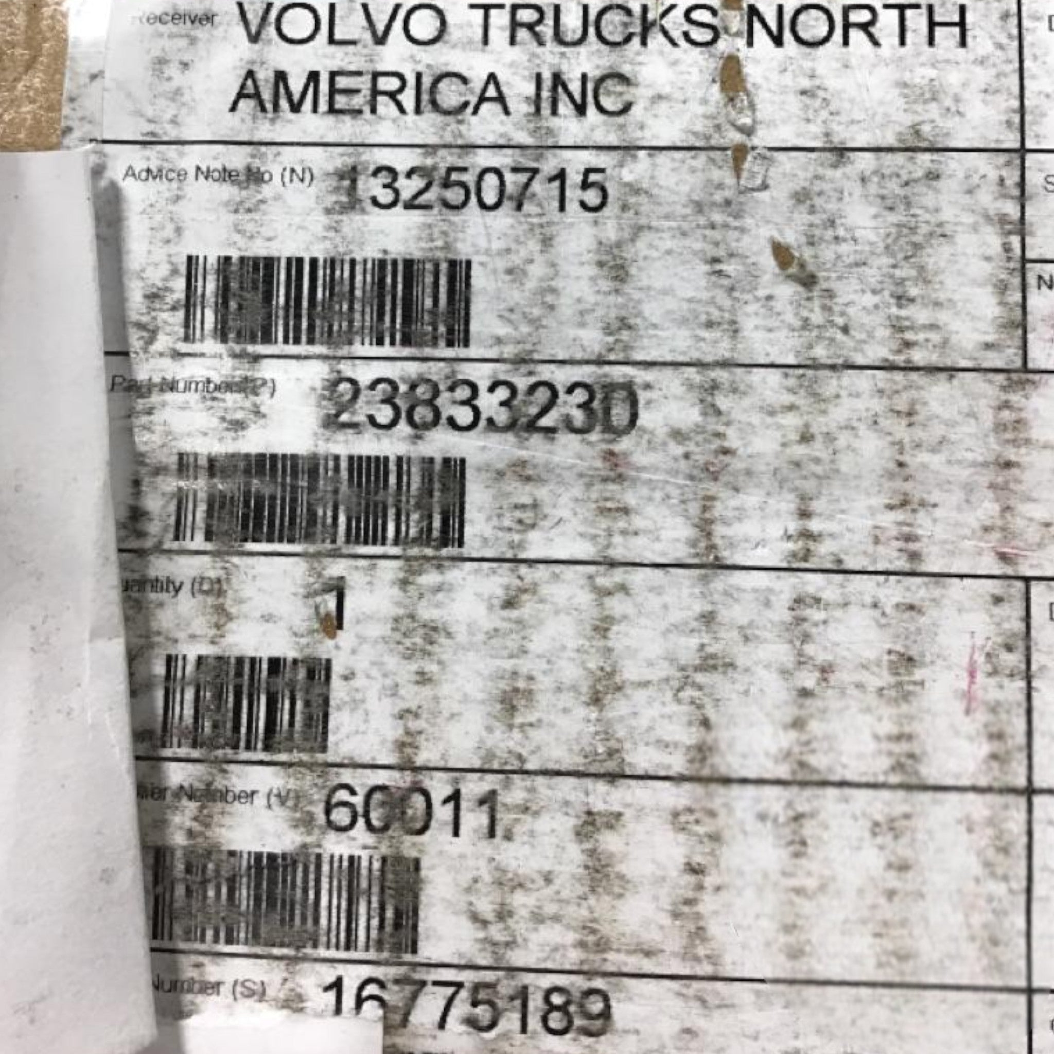 23833230 Genuine Mack Disc Wheel