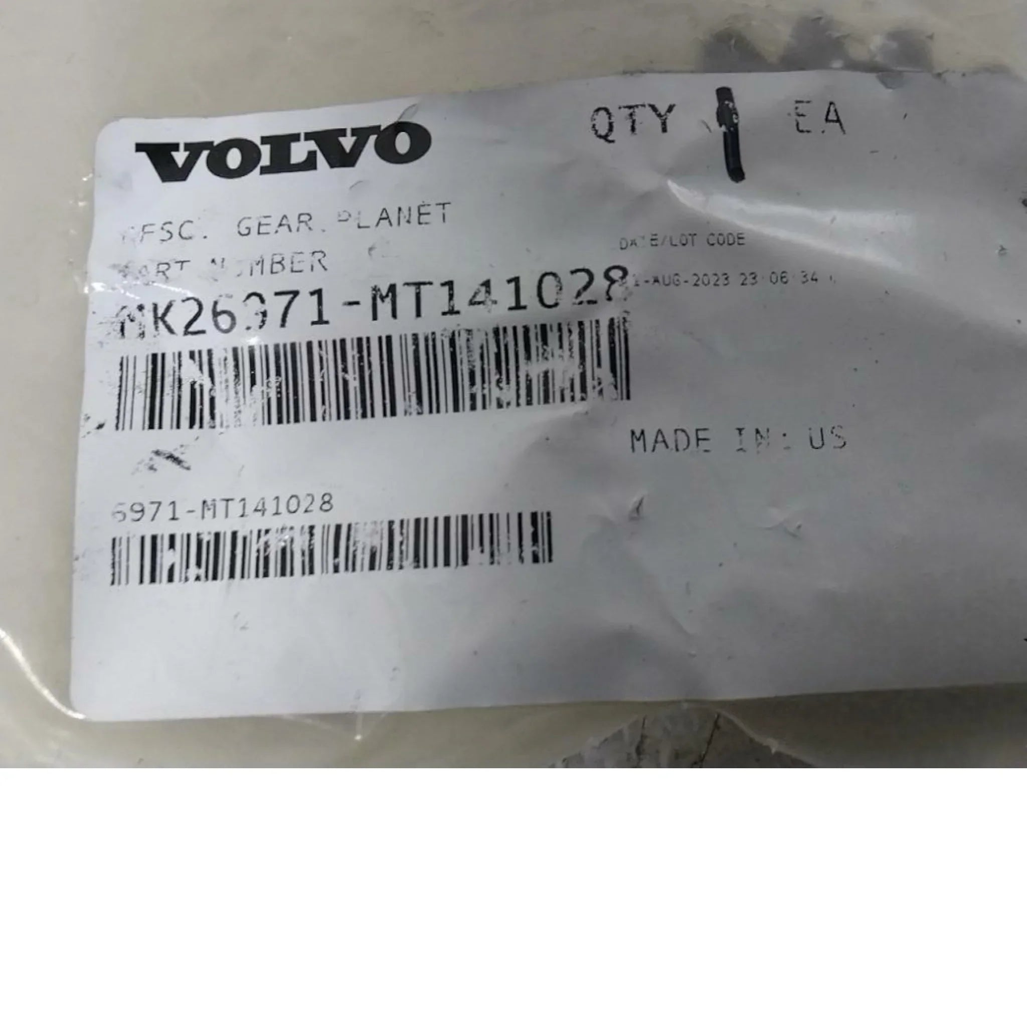 6971-MT141028 Genuine Mack Gear - Truck To Trailer