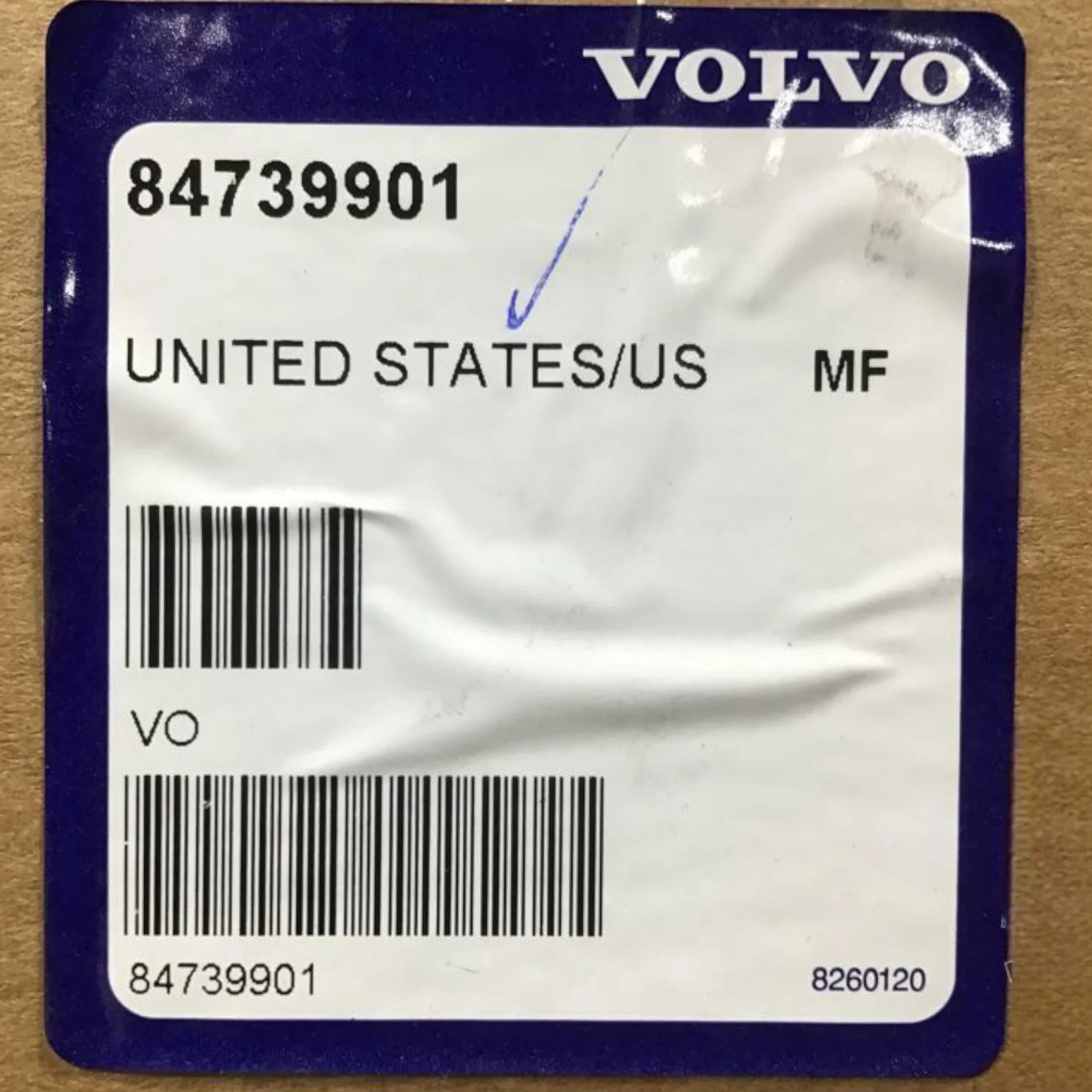 84739901 Genuine Volvo Climate Unit - Truck To Trailer