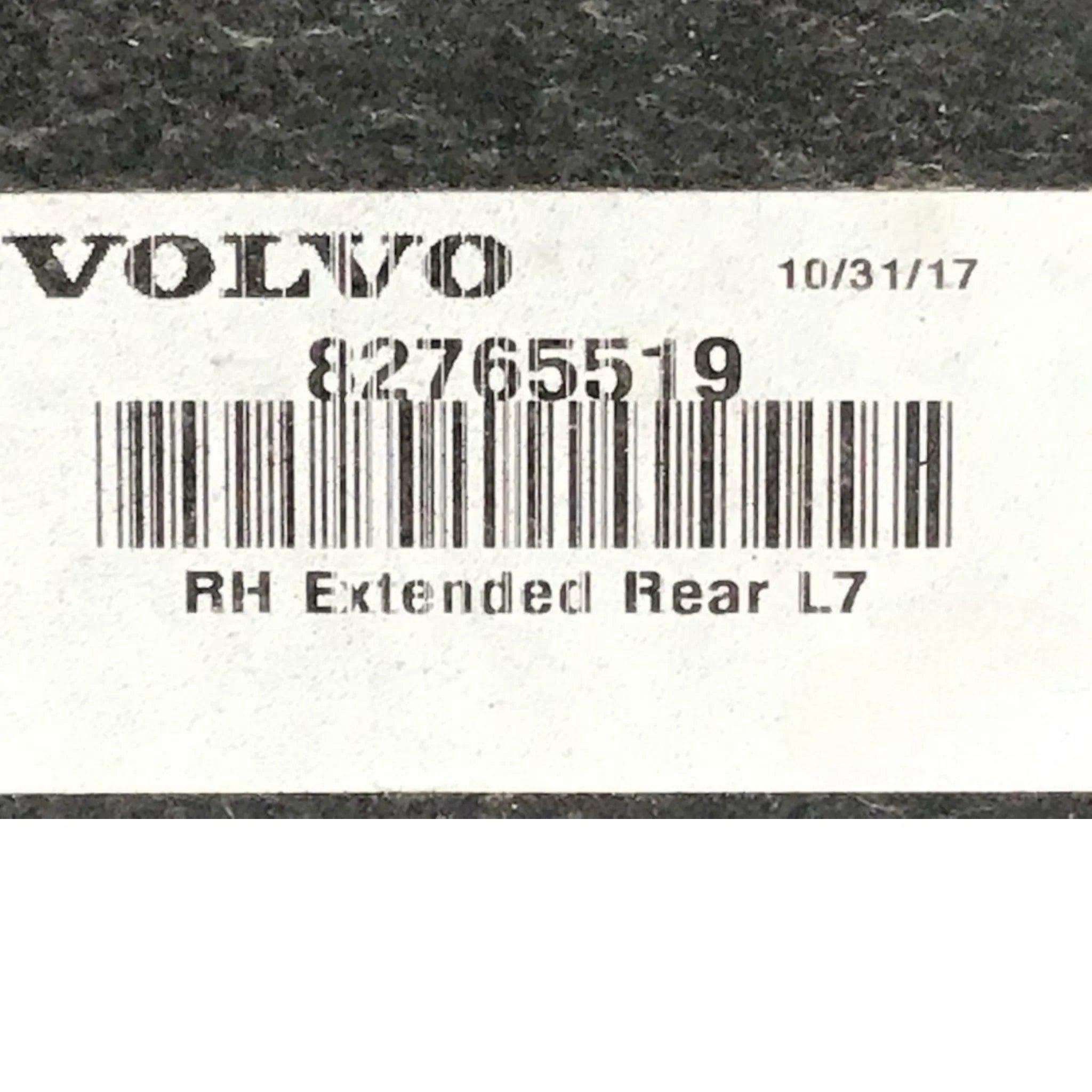 82765519 Genuine Volvo Chassis Fairing - Truck To Trailer