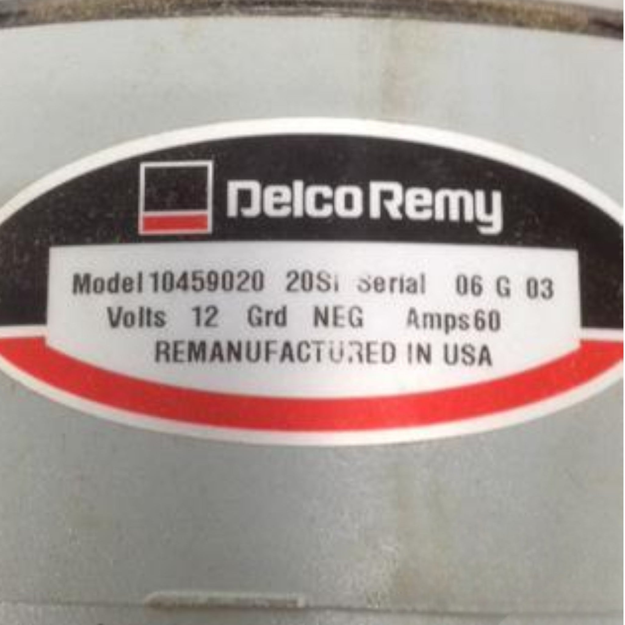 2132-10459020 Genuine Mack Alternator