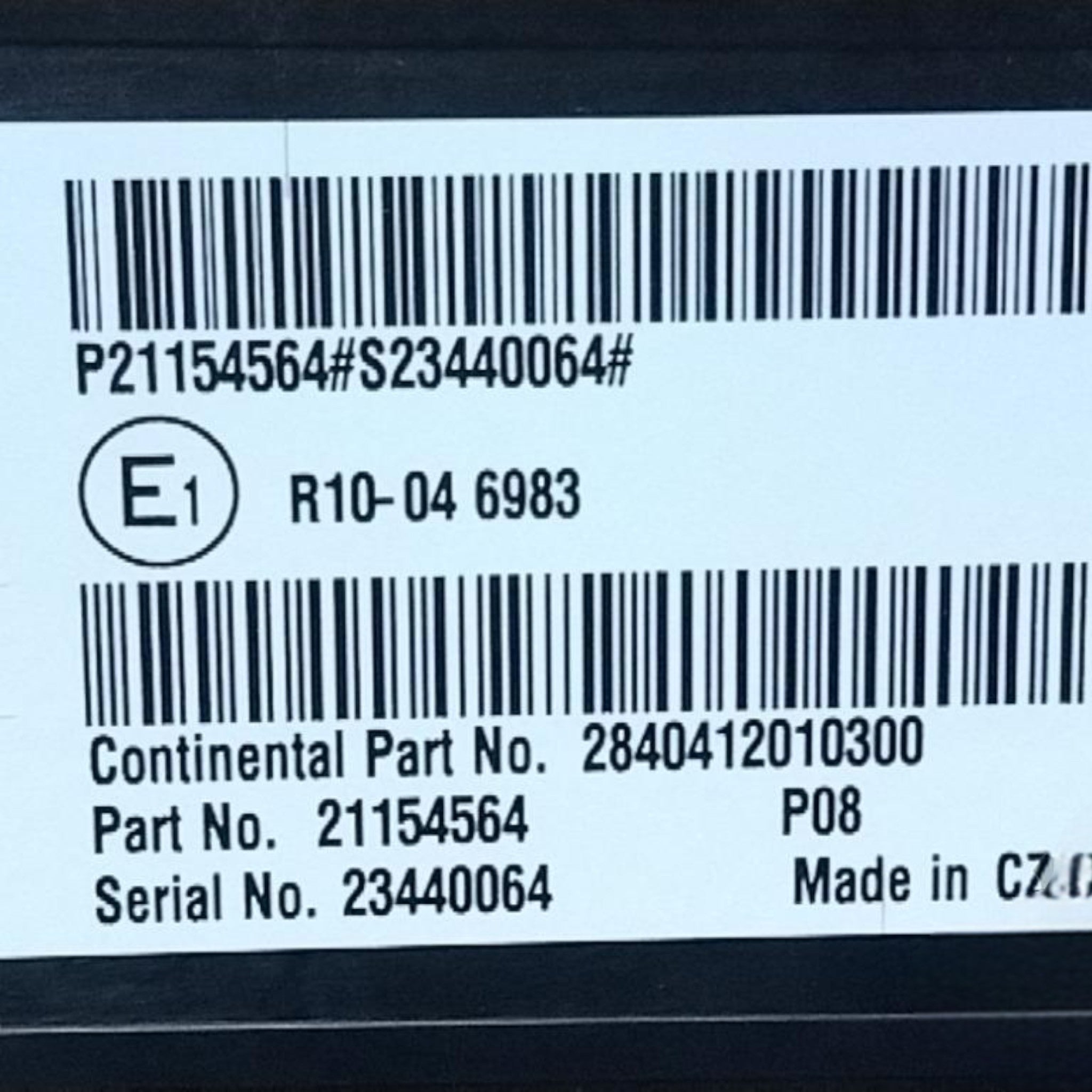 21154564 Genuine Mack Control Unit