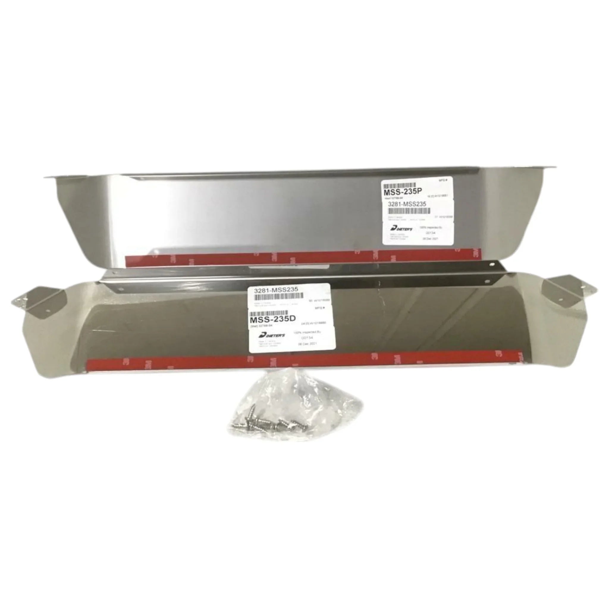 3821-MSS235 Genuine Mack Door Kick Plates - Truck To Trailer