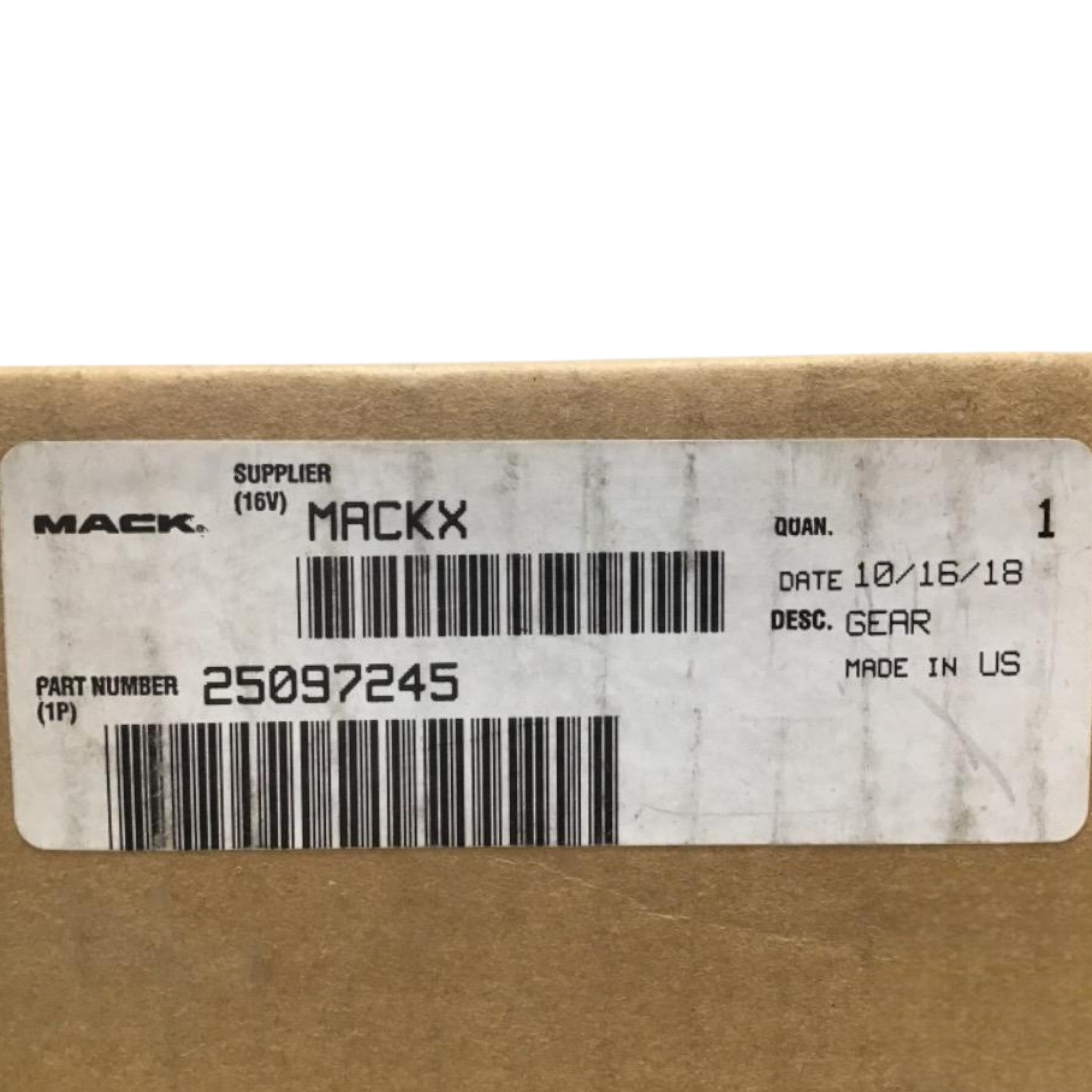 25097245 Genuine Mack Gear