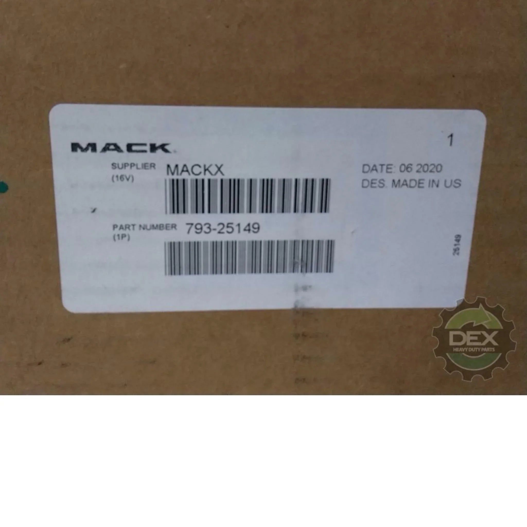 793-25149 Genuine Volvo/Mack Compressor - Truck To Trailer