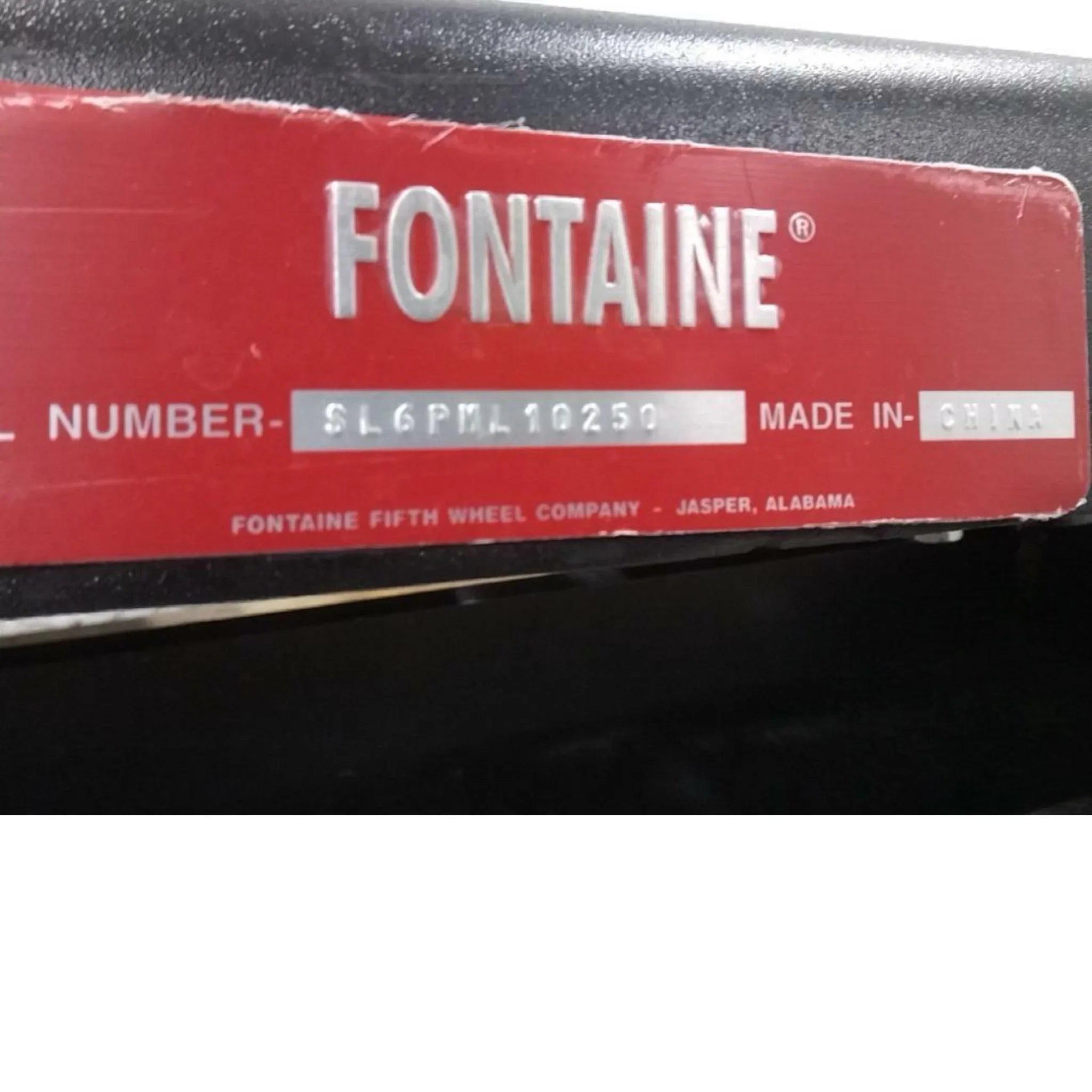FNT SL6PML10250 Genuine Mack Fifth Wheel - Truck To Trailer