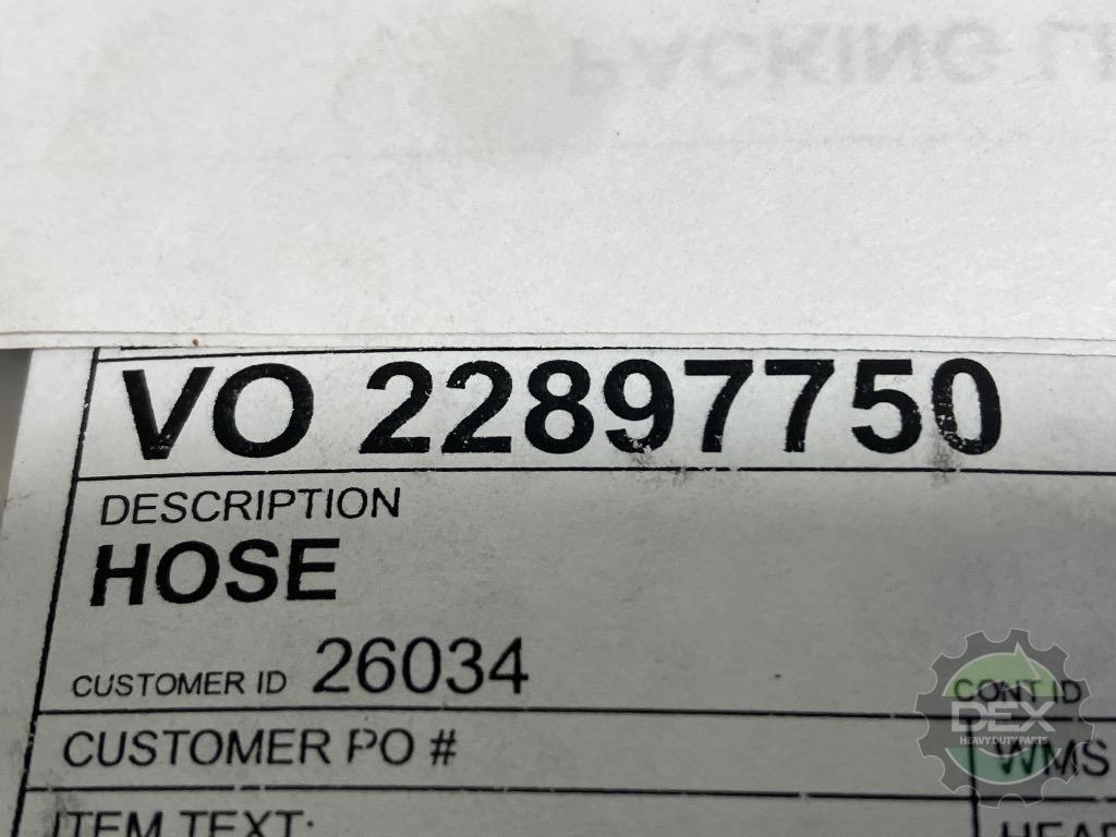 22897750 Genuine Mack Hose