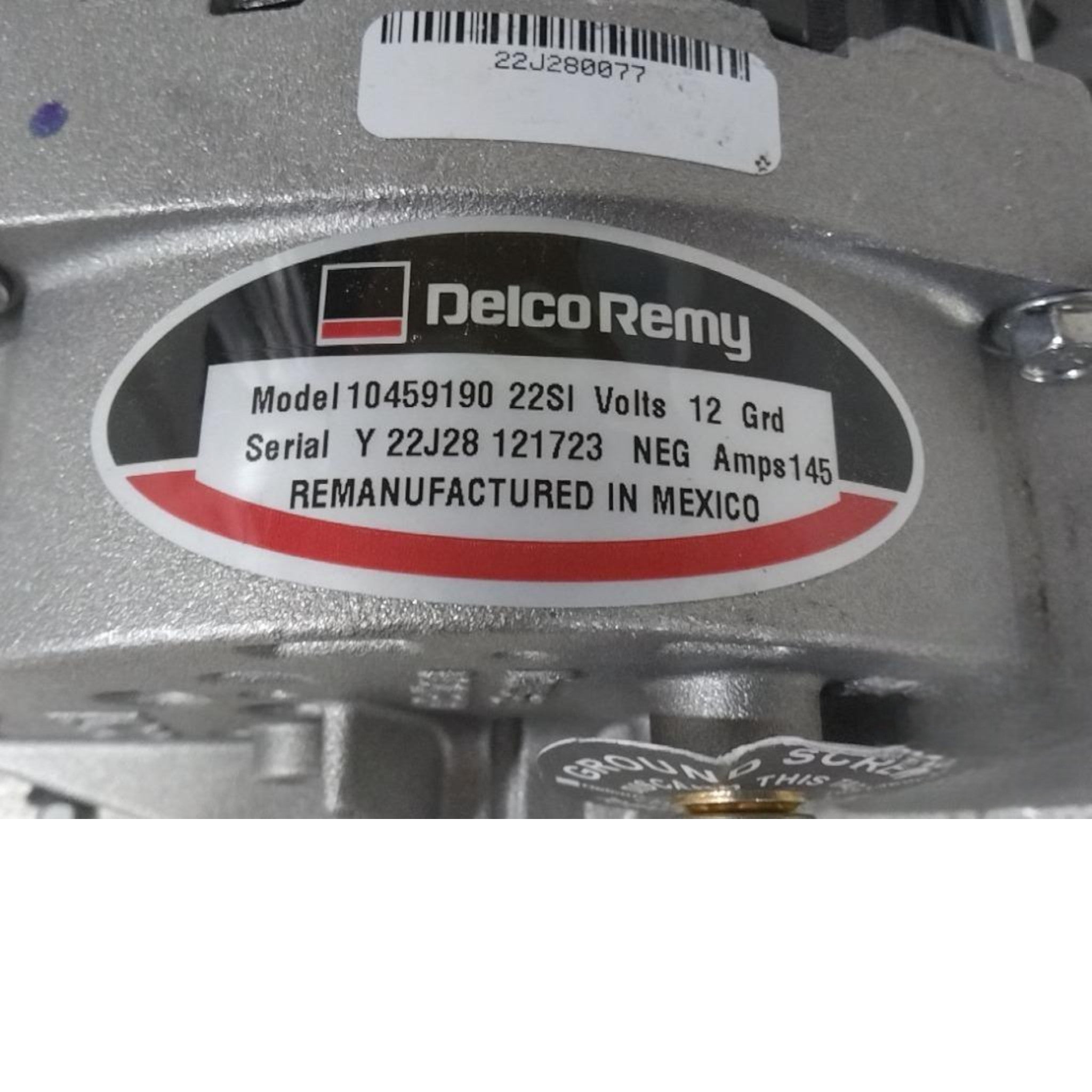 2132-10459190 Genuine Mack Alternator
