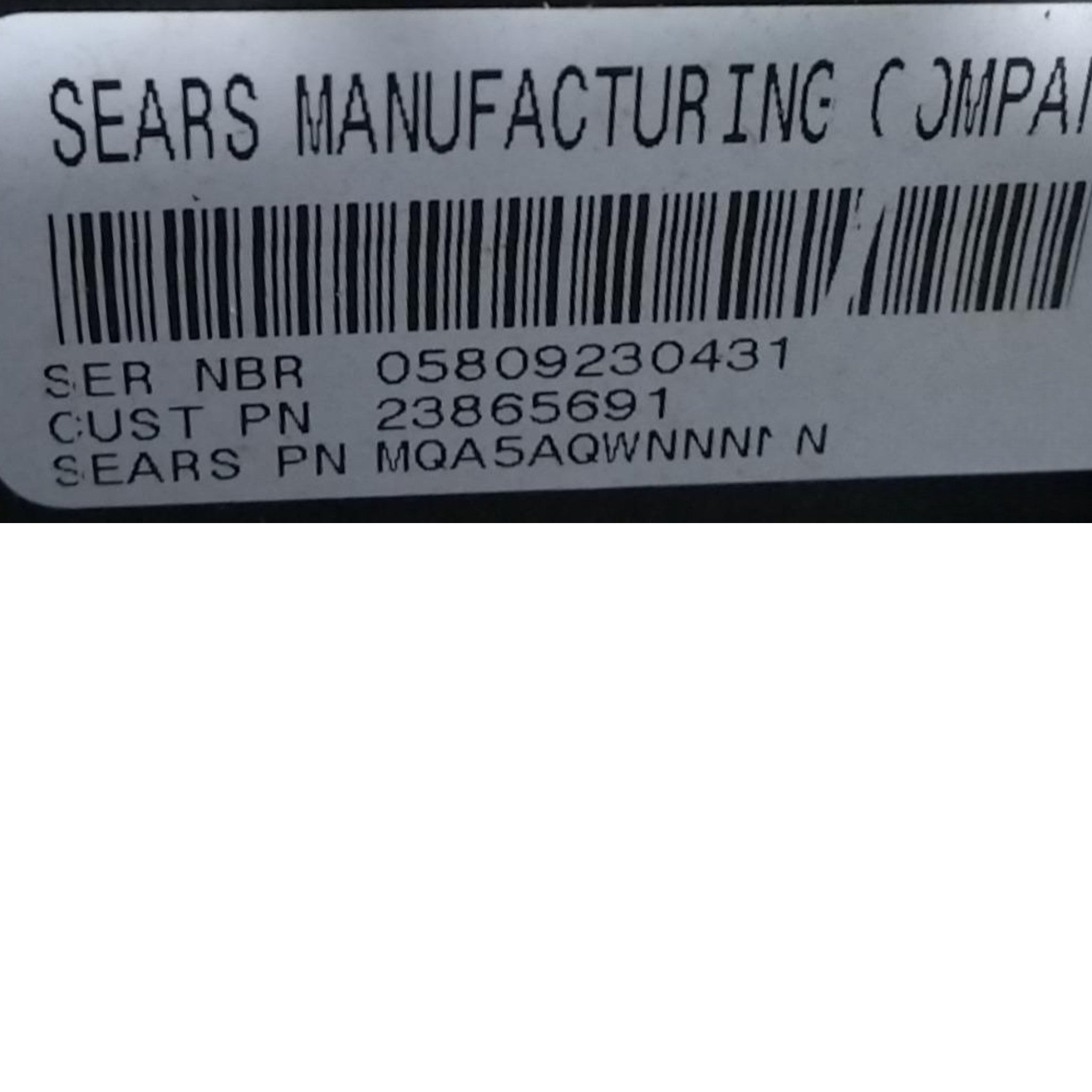 23865691 Genuine Mack Passenger Seat