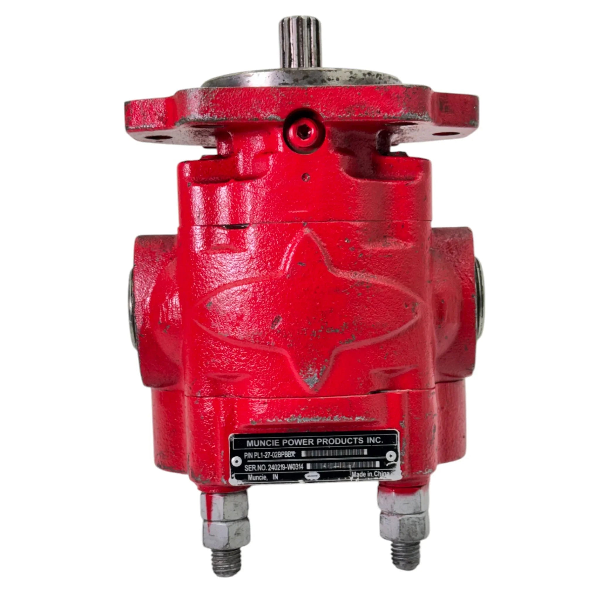 PL1-27-02BPBBX Genuine Muncie Hydraulic Gear Pump