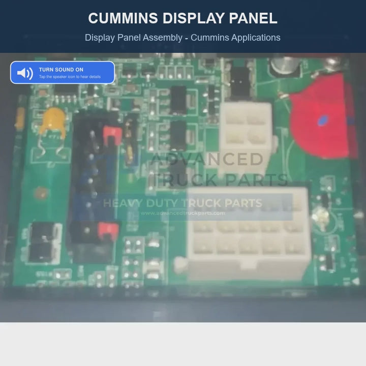 m*o様 エンライトメント　コンプリートディスプレイ2000-2003 0300-6315-02 Cummins Control System Display Panel – ADVANCED TRUCK