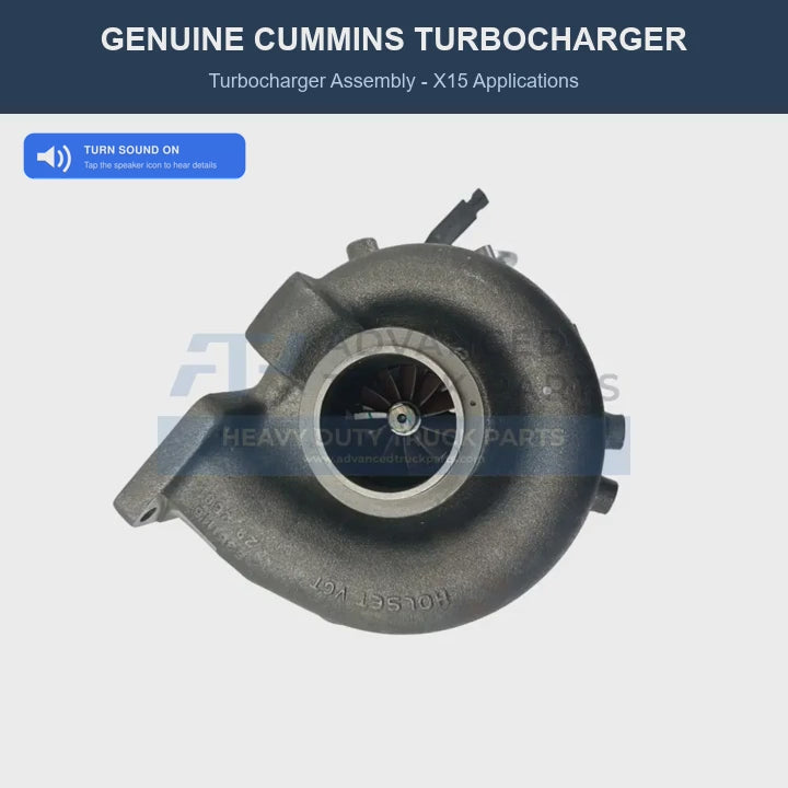 5358483 2017-2021 Genuine Cummins X15 HE488VG Turbocharger